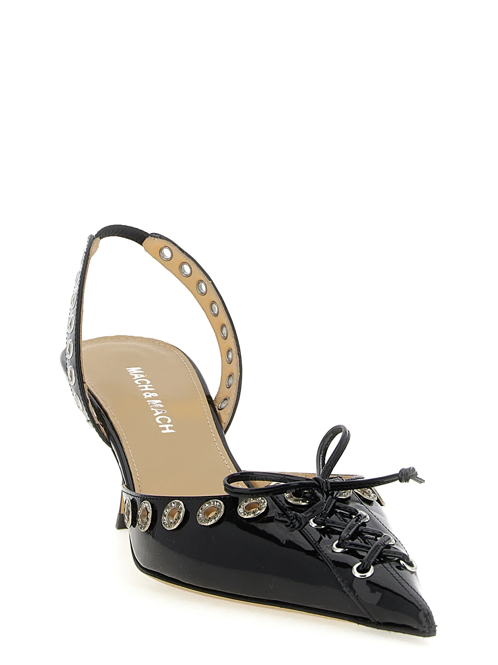 'Crystalized Corset' slingback