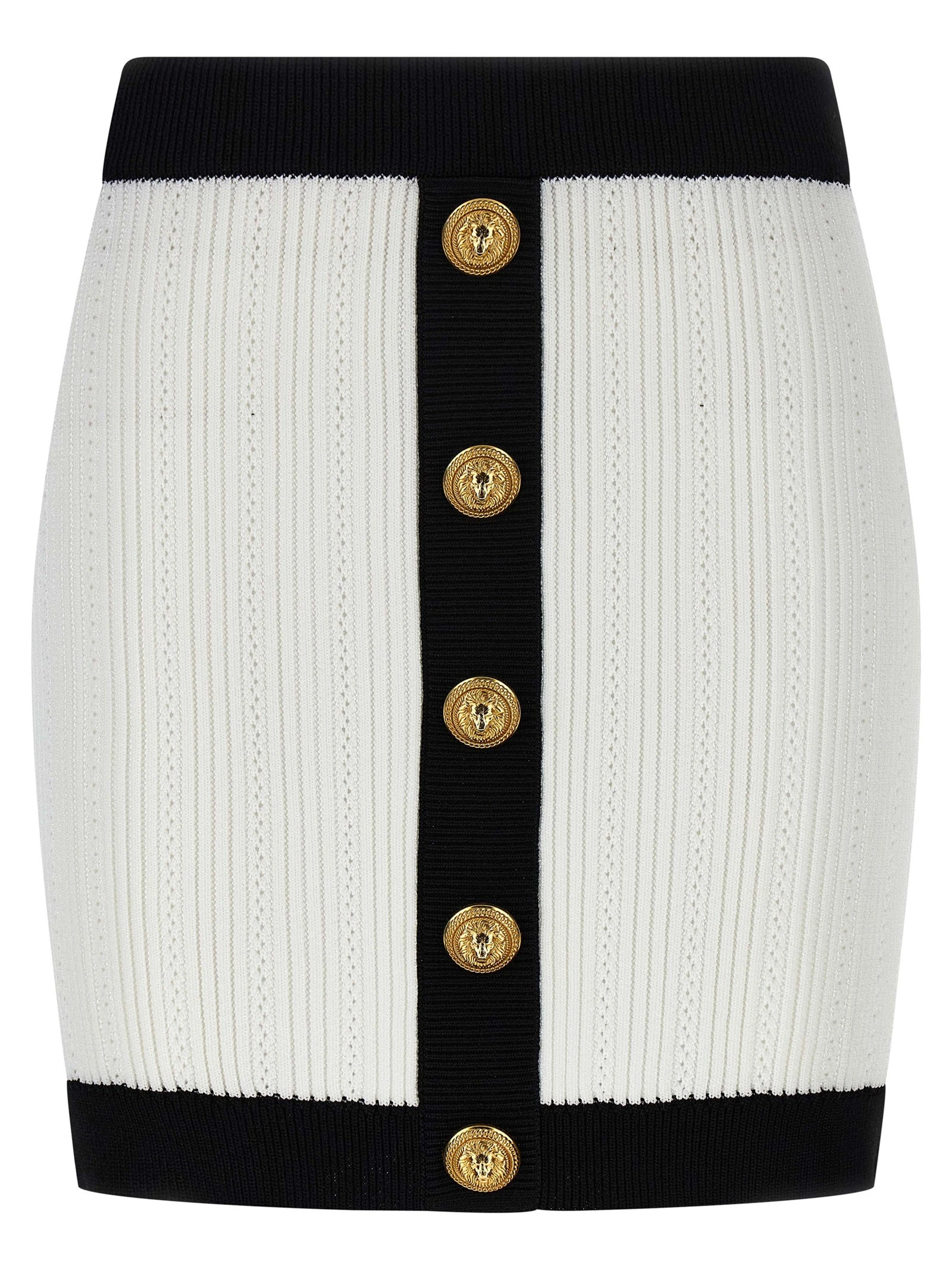 Two-tone miniskirt