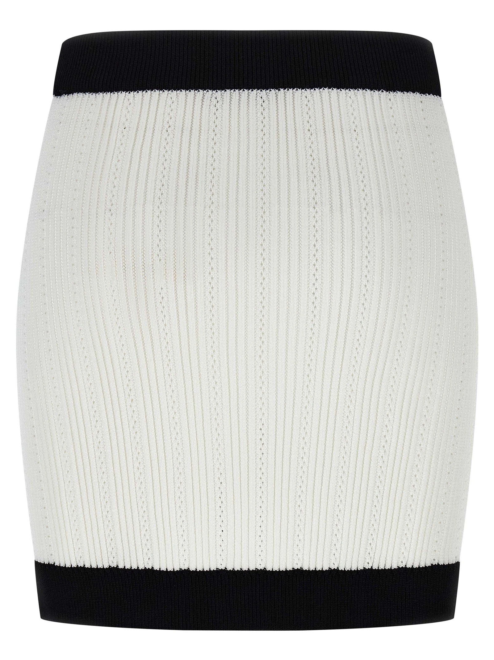 Two-tone miniskirt