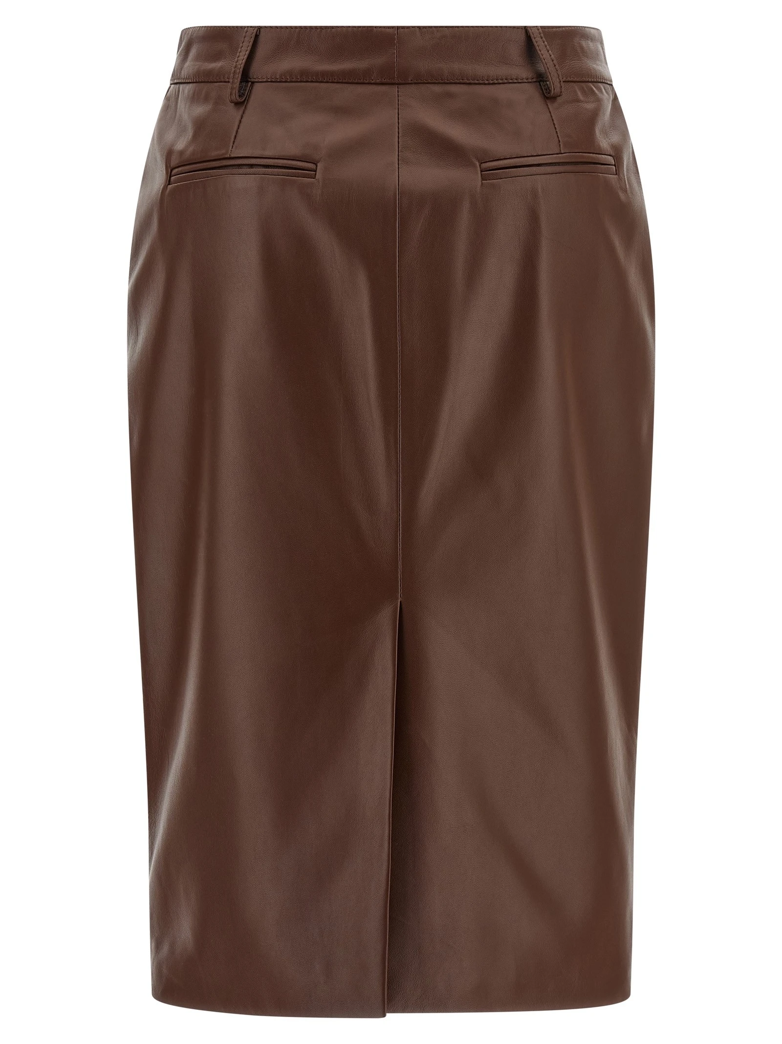Leather skirt