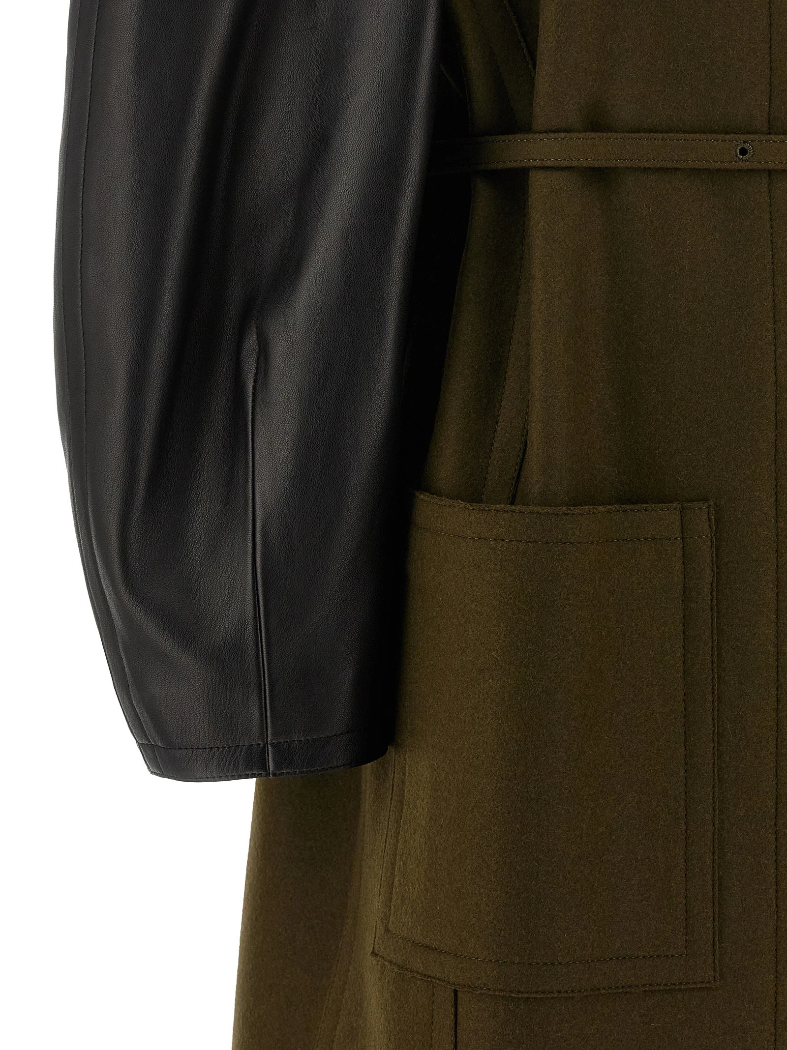 'Wool Felt' coat