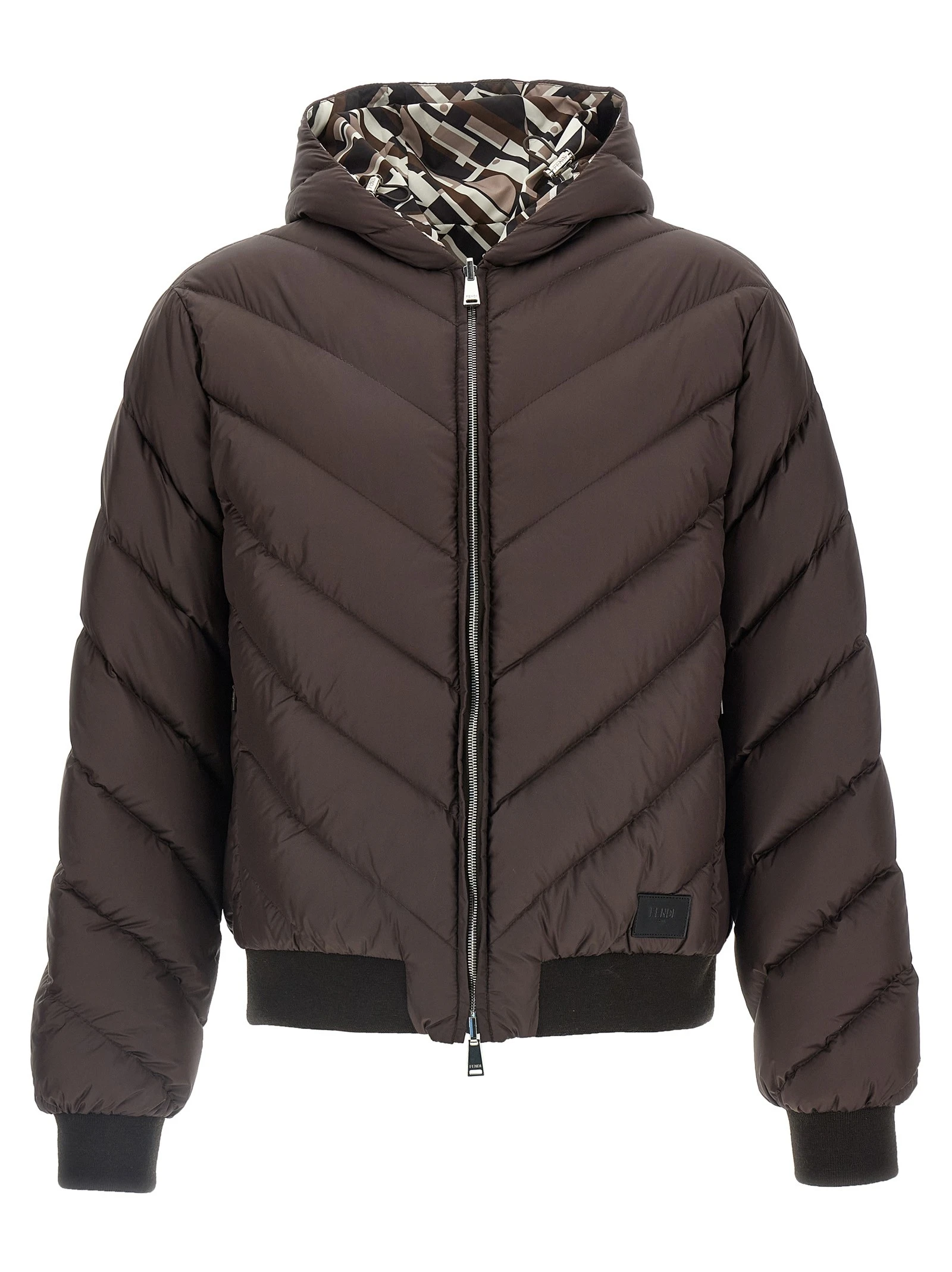 Reversible down jacket