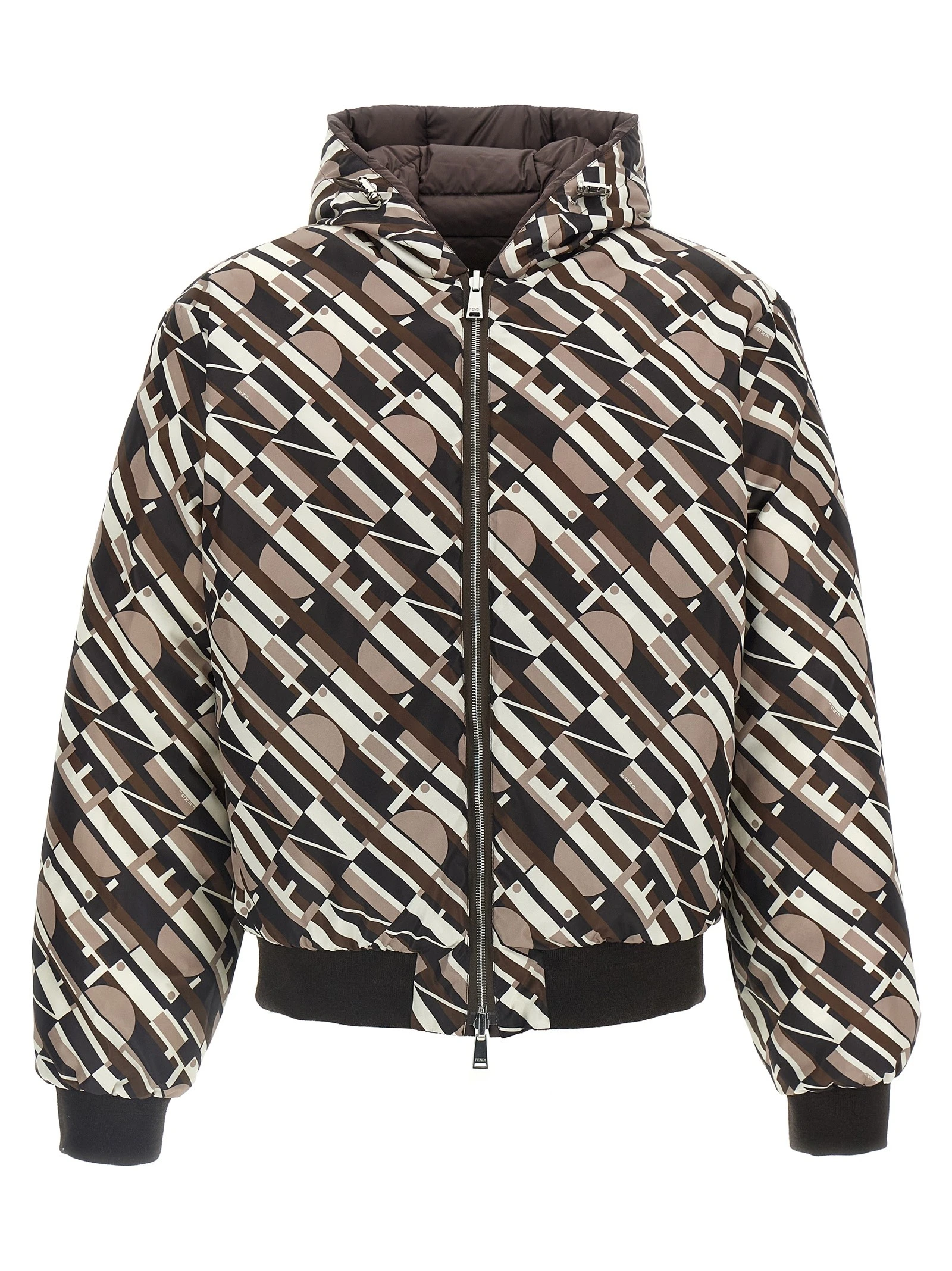 Reversible down jacket
