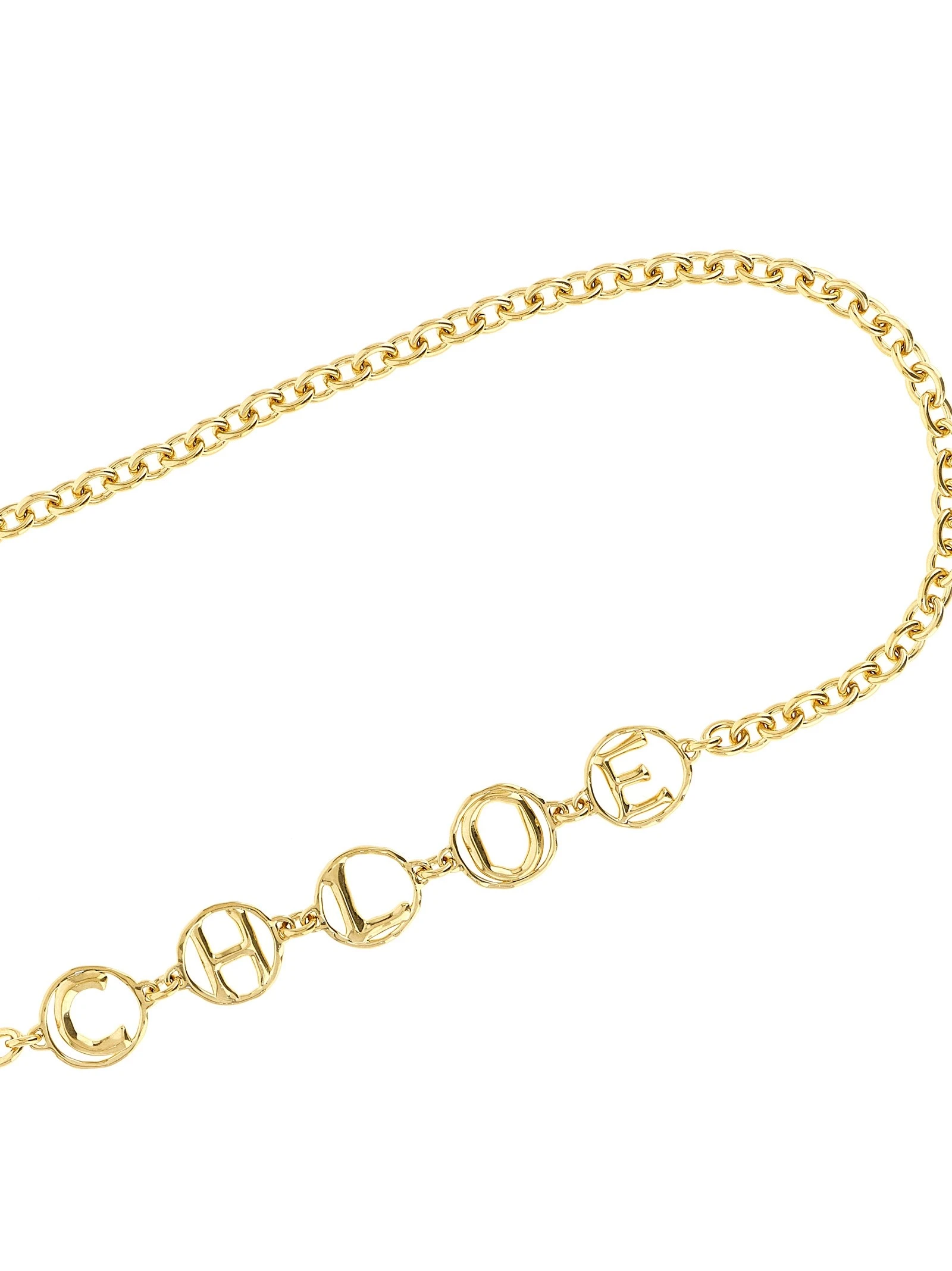 'Chloé Script' jewel belt