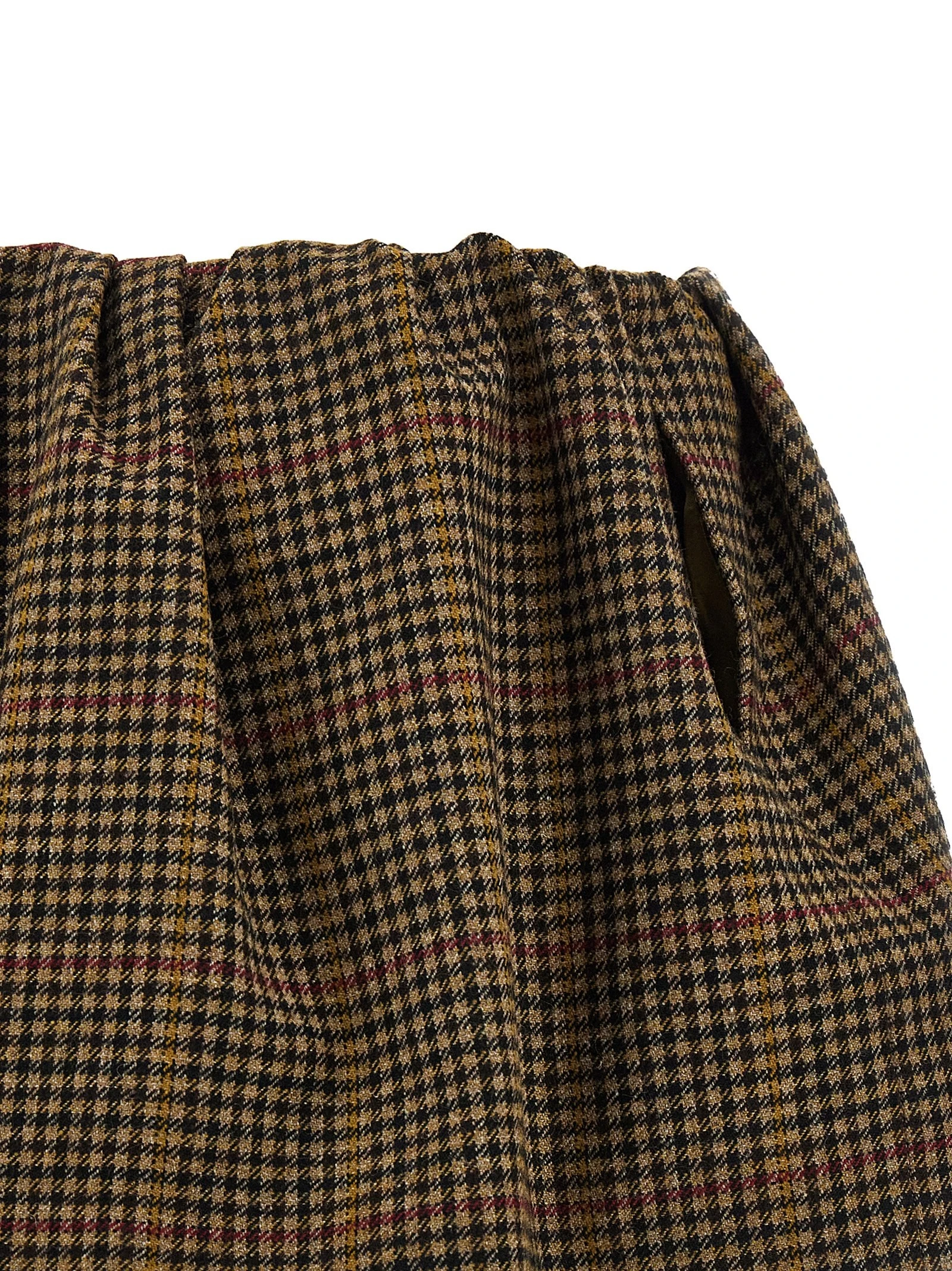 Houndstooth skirt