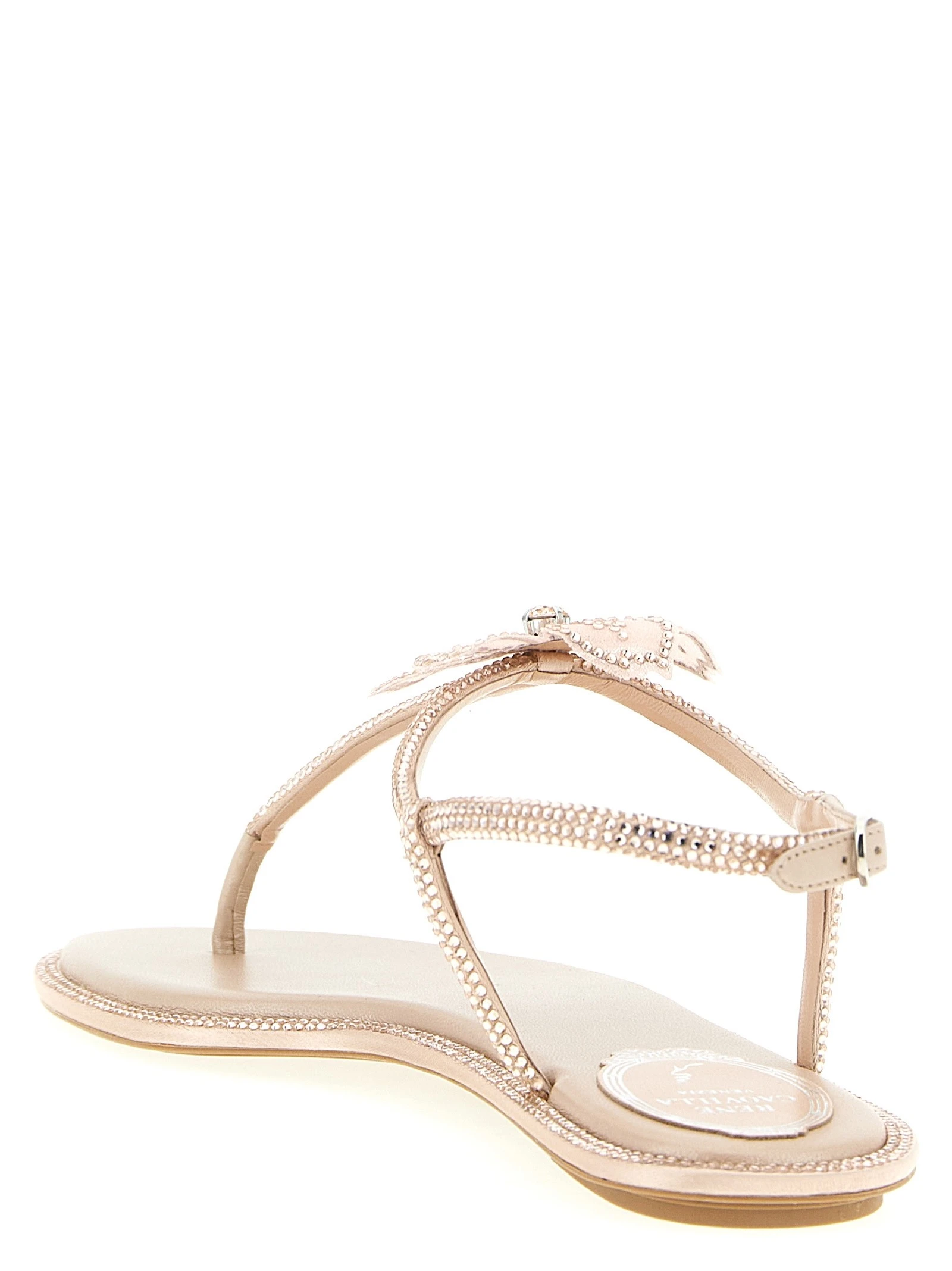 'Peach Flower' sandals