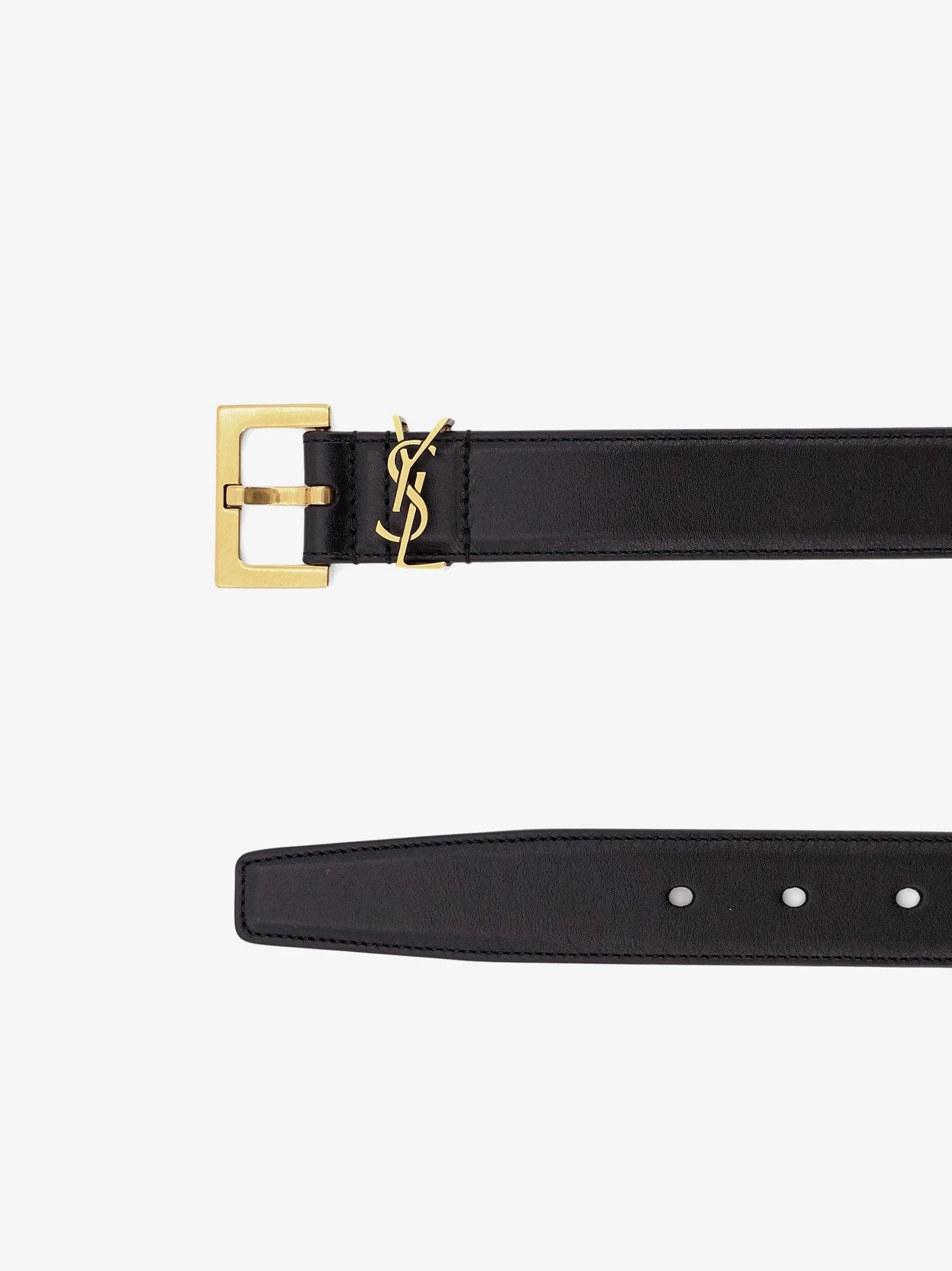 Leather belt