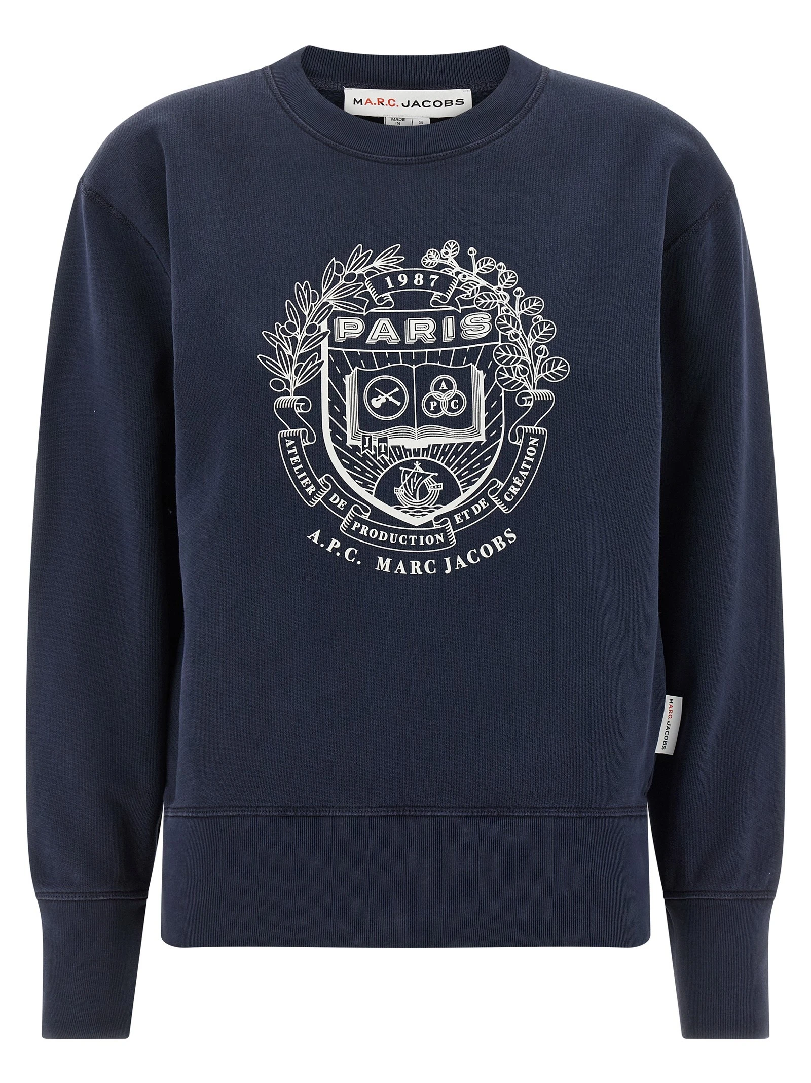 'Paris' APC capsule sweatshirt for Marc Jacobs