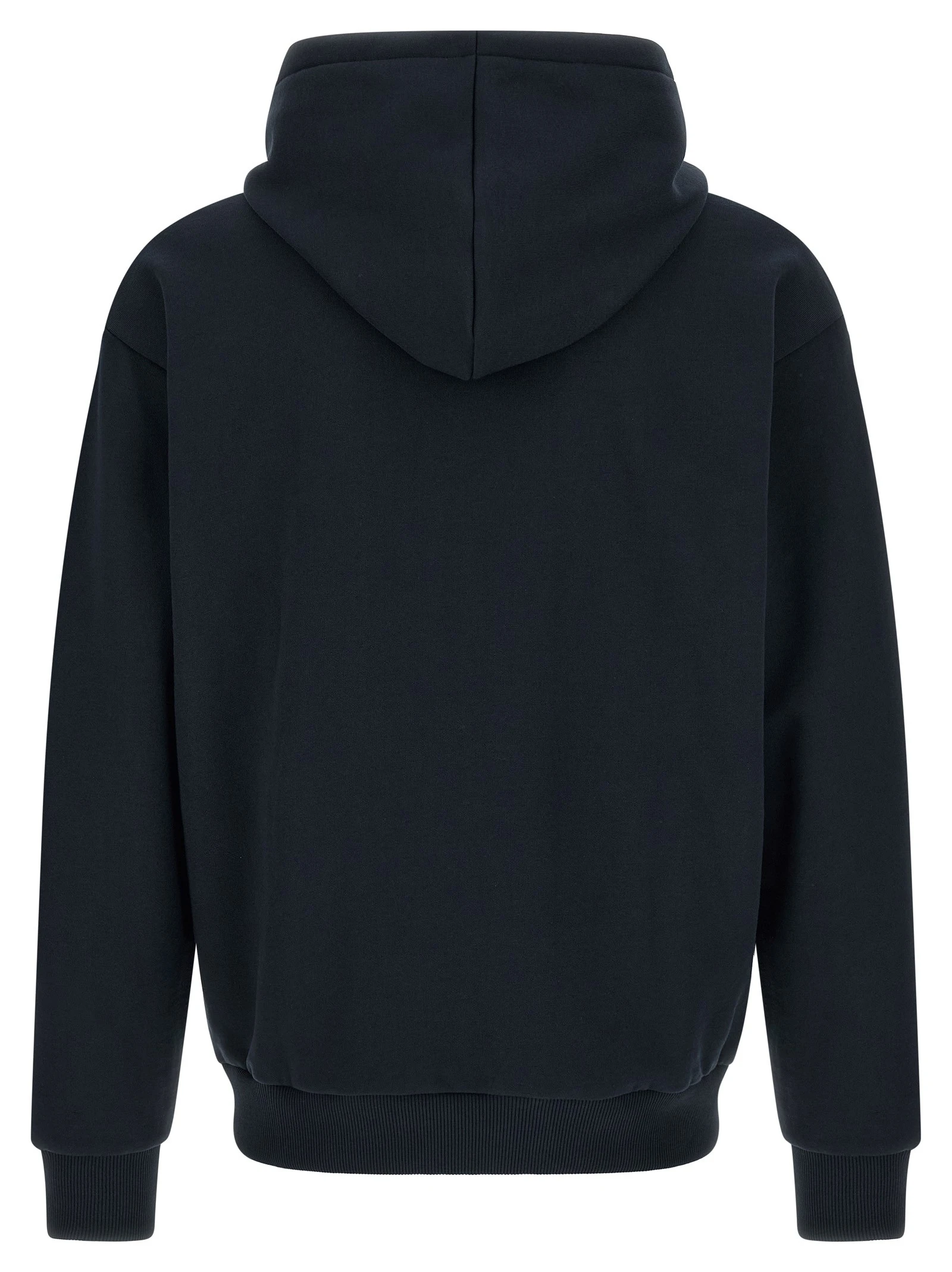 Logo patch hoodie