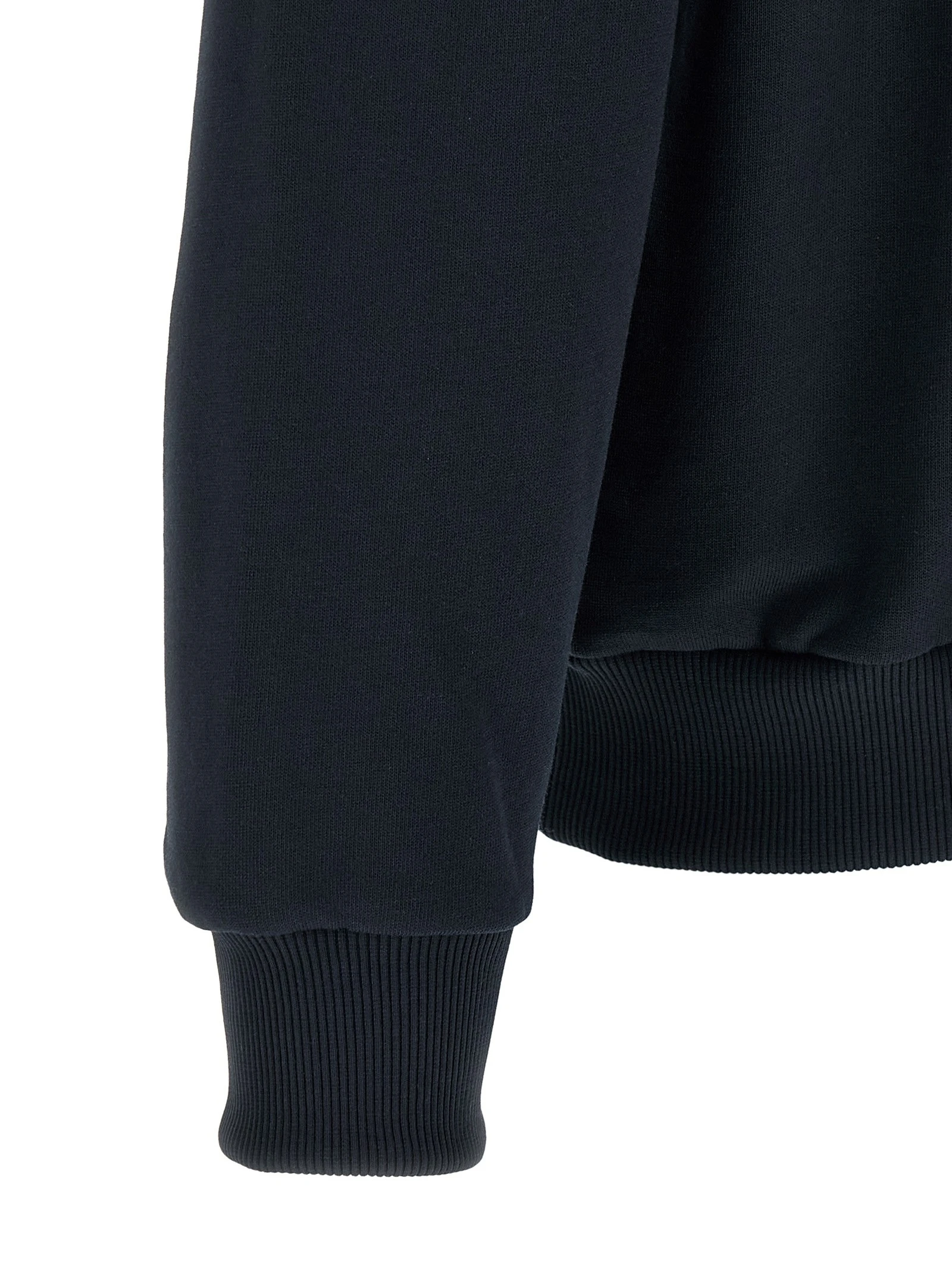 Logo patch hoodie