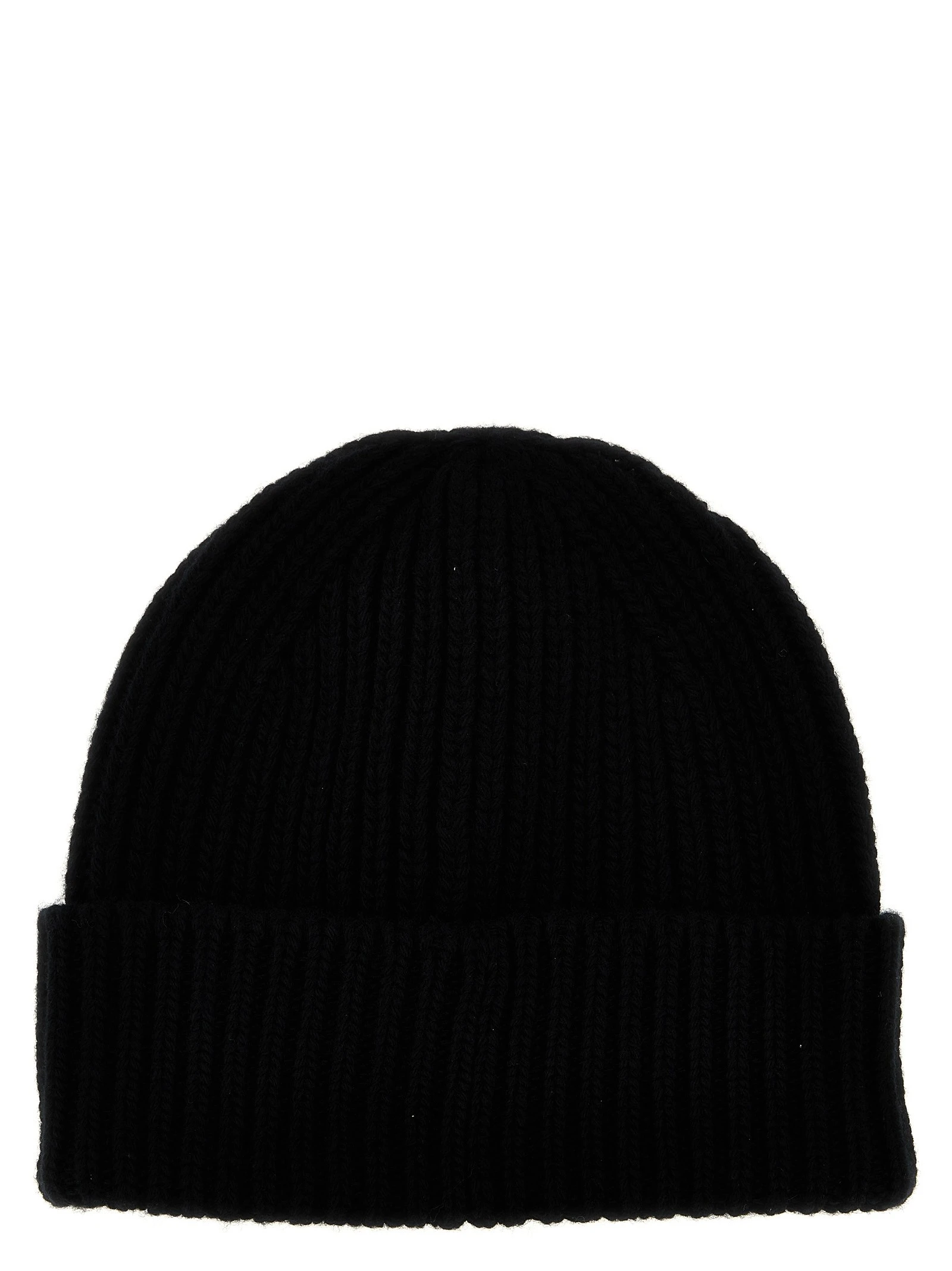 Logo label beanie