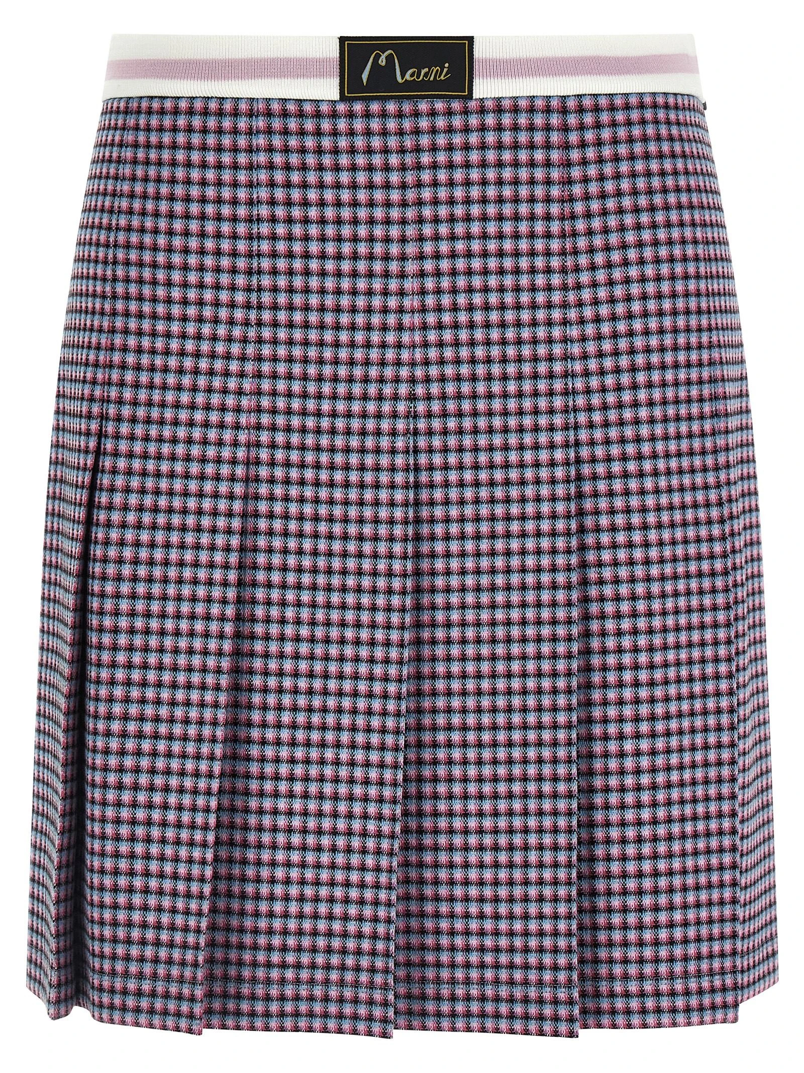 Houndstooth skirt