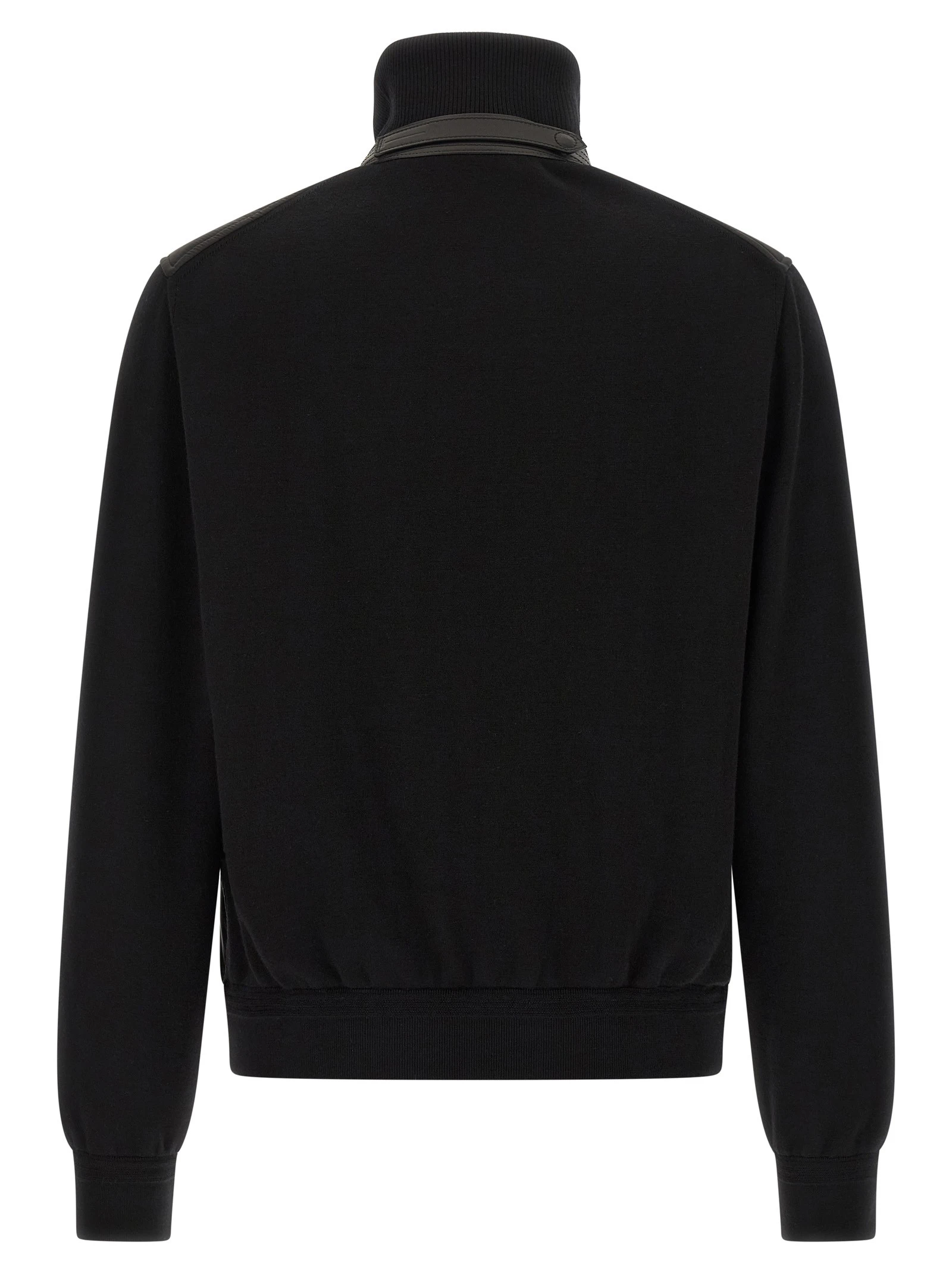 Merino wool bomber jacket