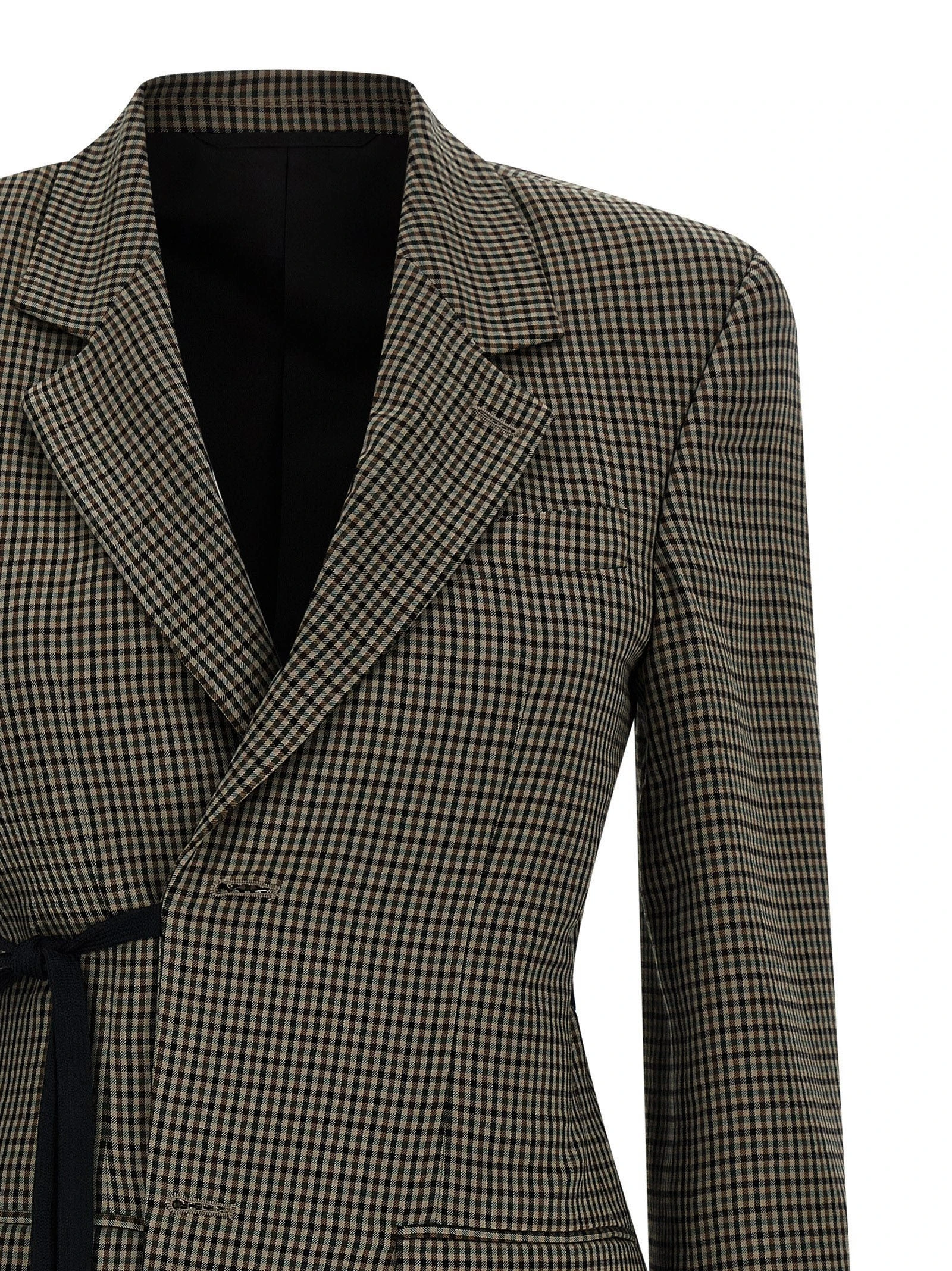 'Wrap Tailored' blazer