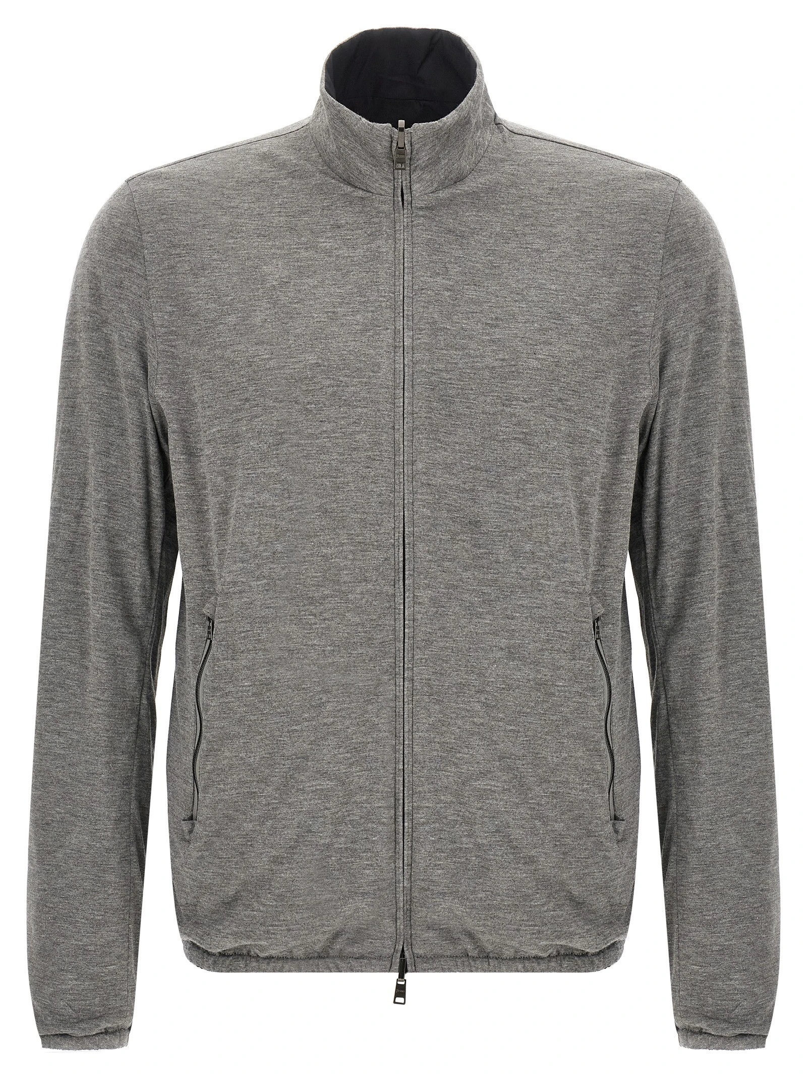 Reversible bomber jacket