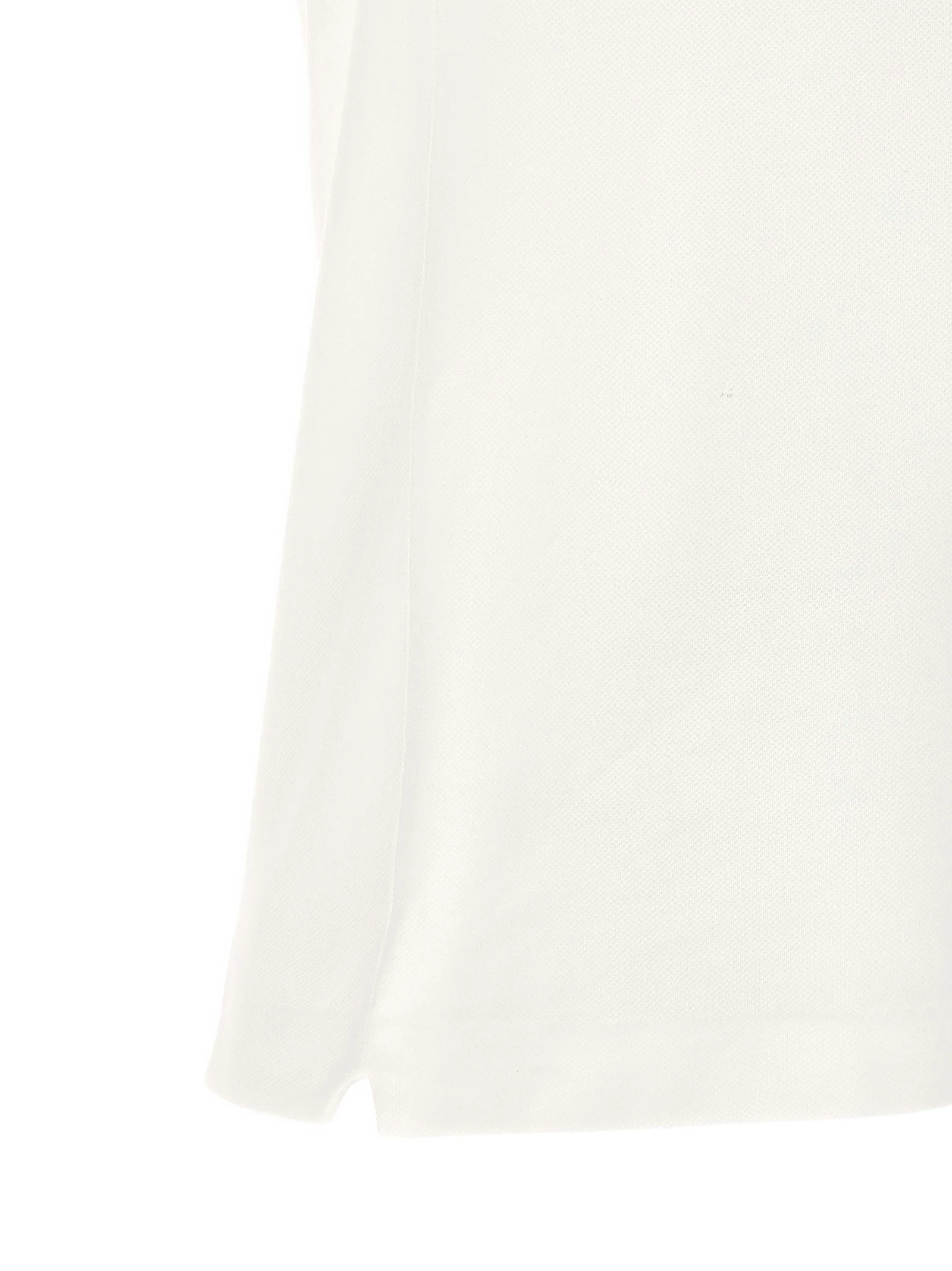 Logo patch polo shirt