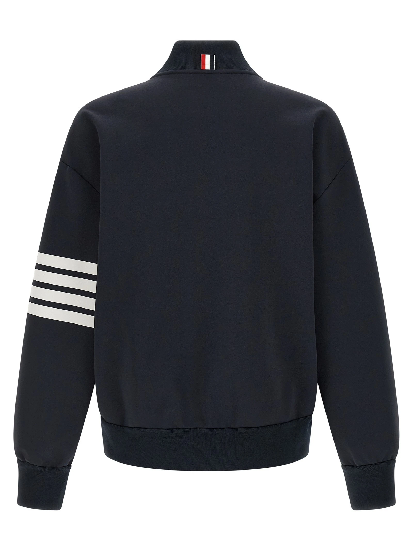 Tech viscose bomber jacket