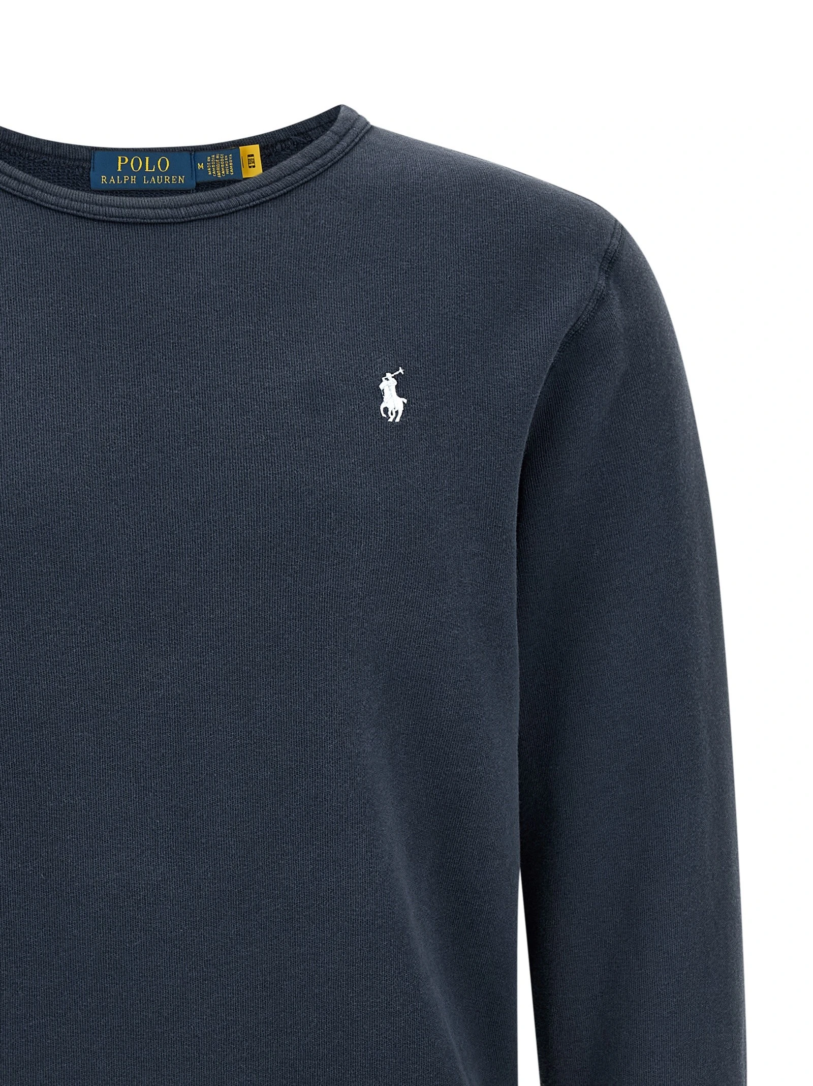 Loopback cotton sweatshirt