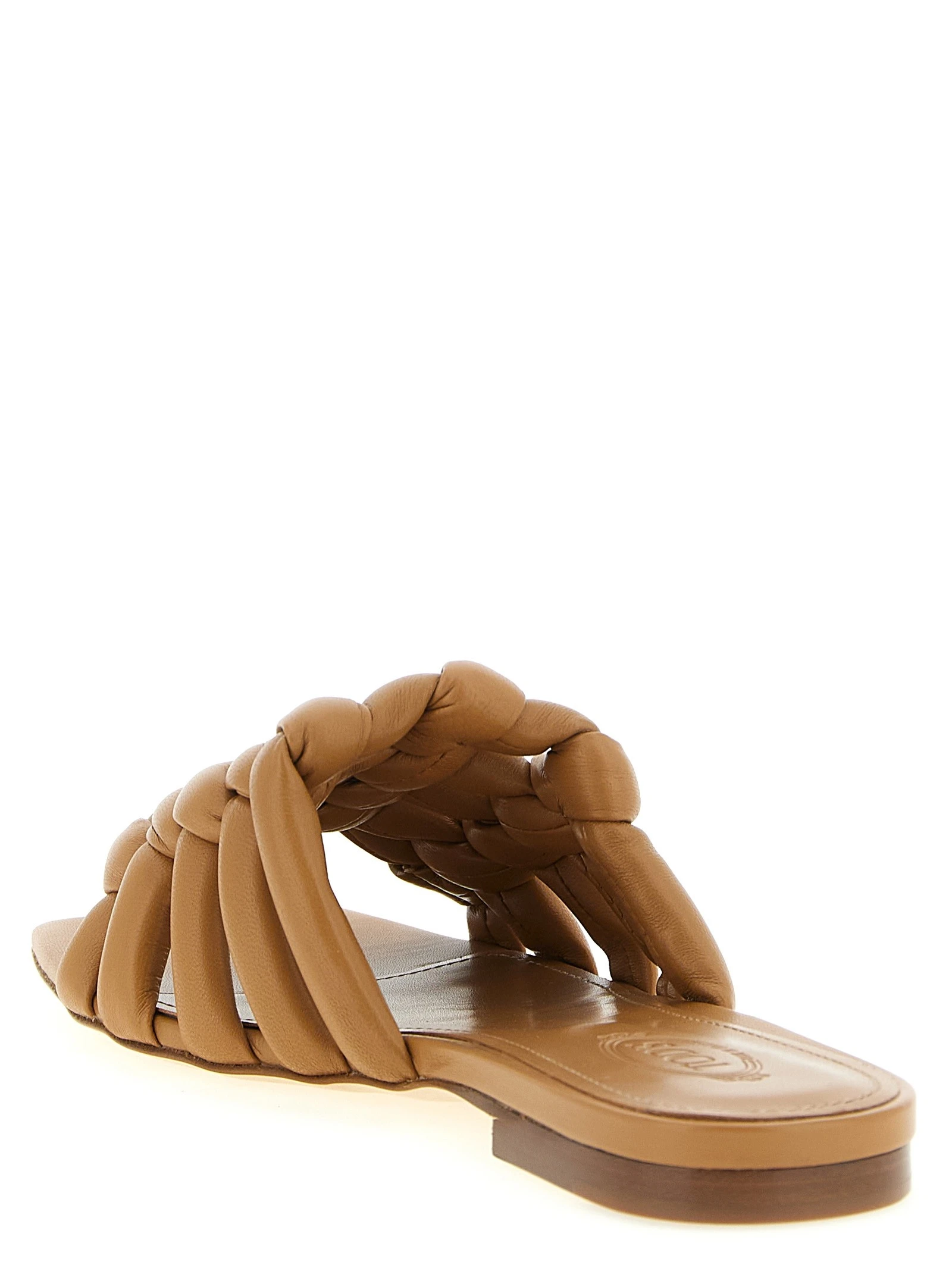 Nappa sandals