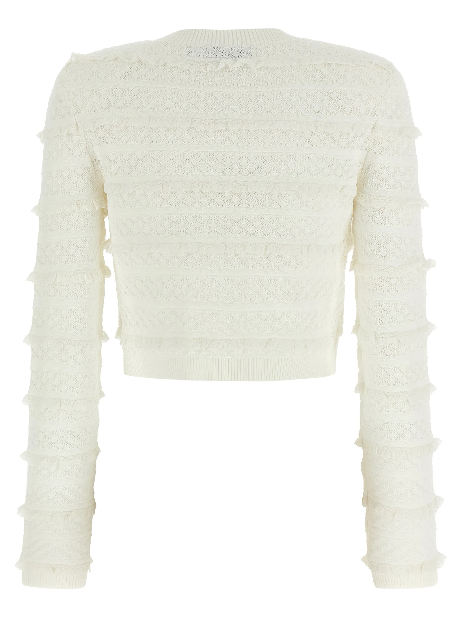 'Pointelle Diamante' cardigan
