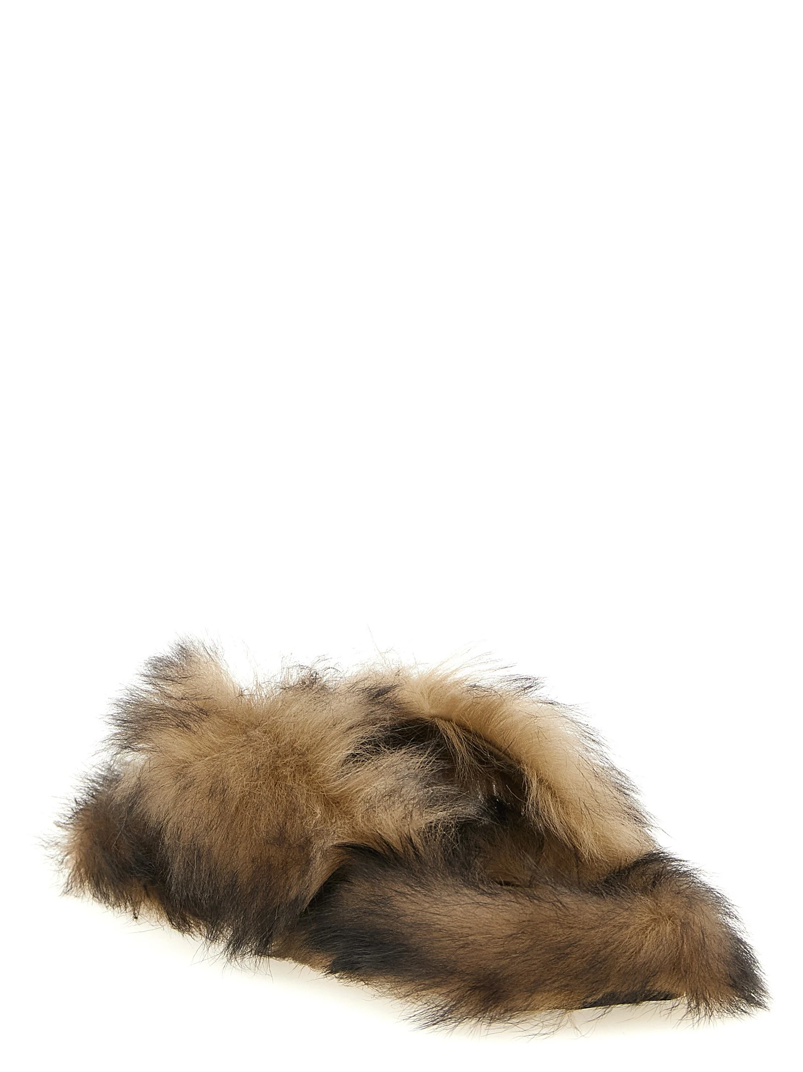 Sheepskin sandals