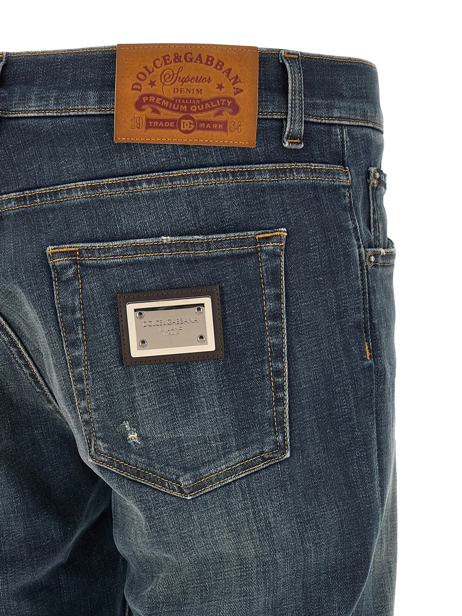 Used effect jeans