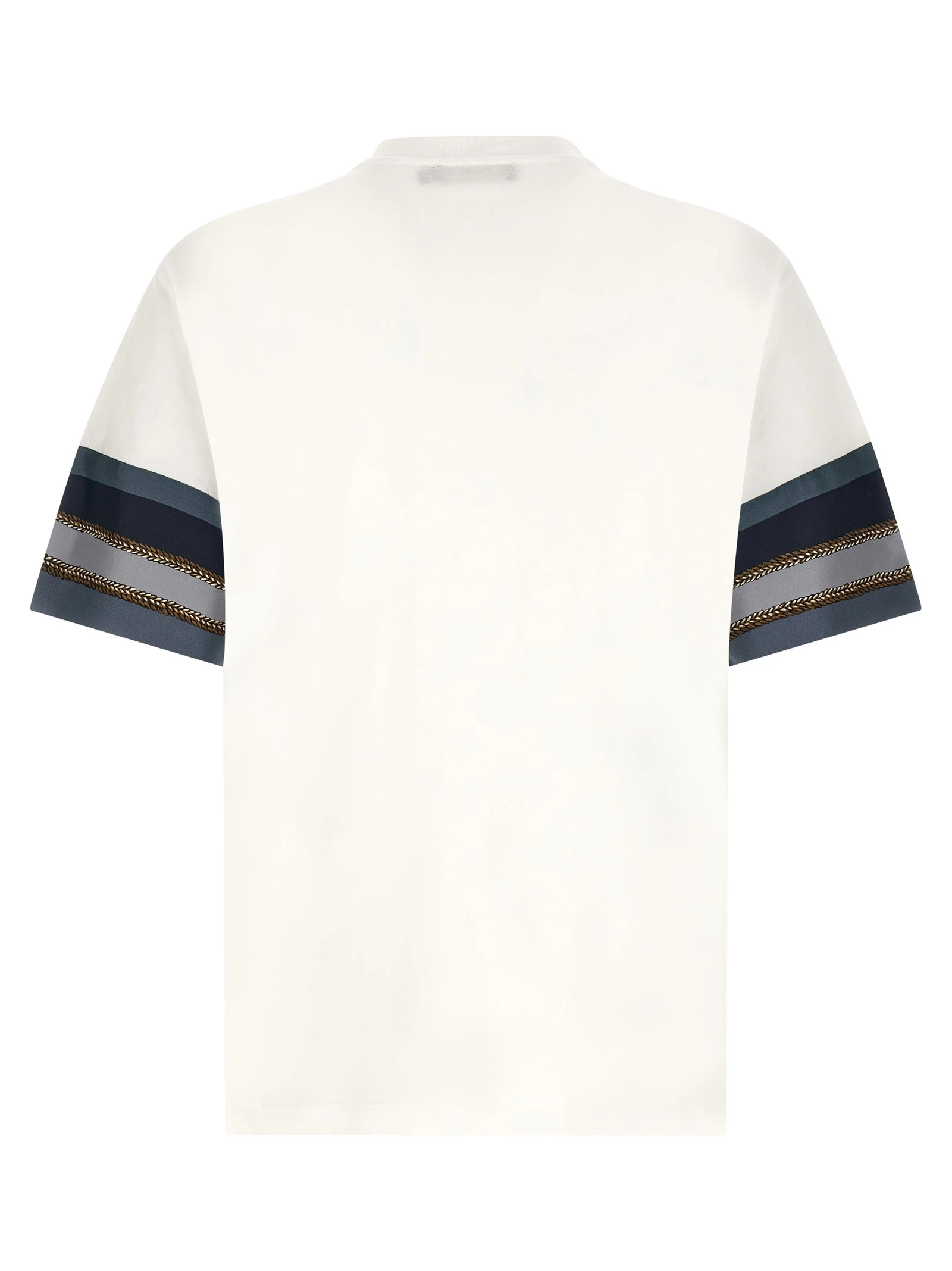 'Cargo' silk insert t-shirt