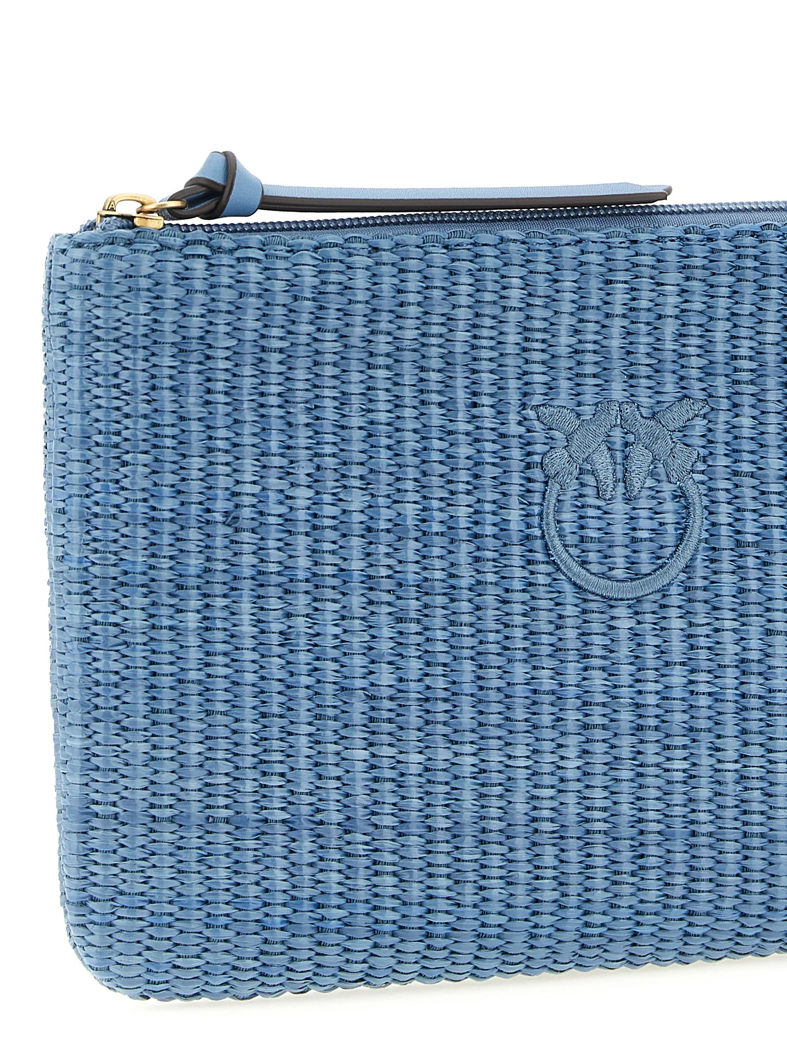 Raffia clutch