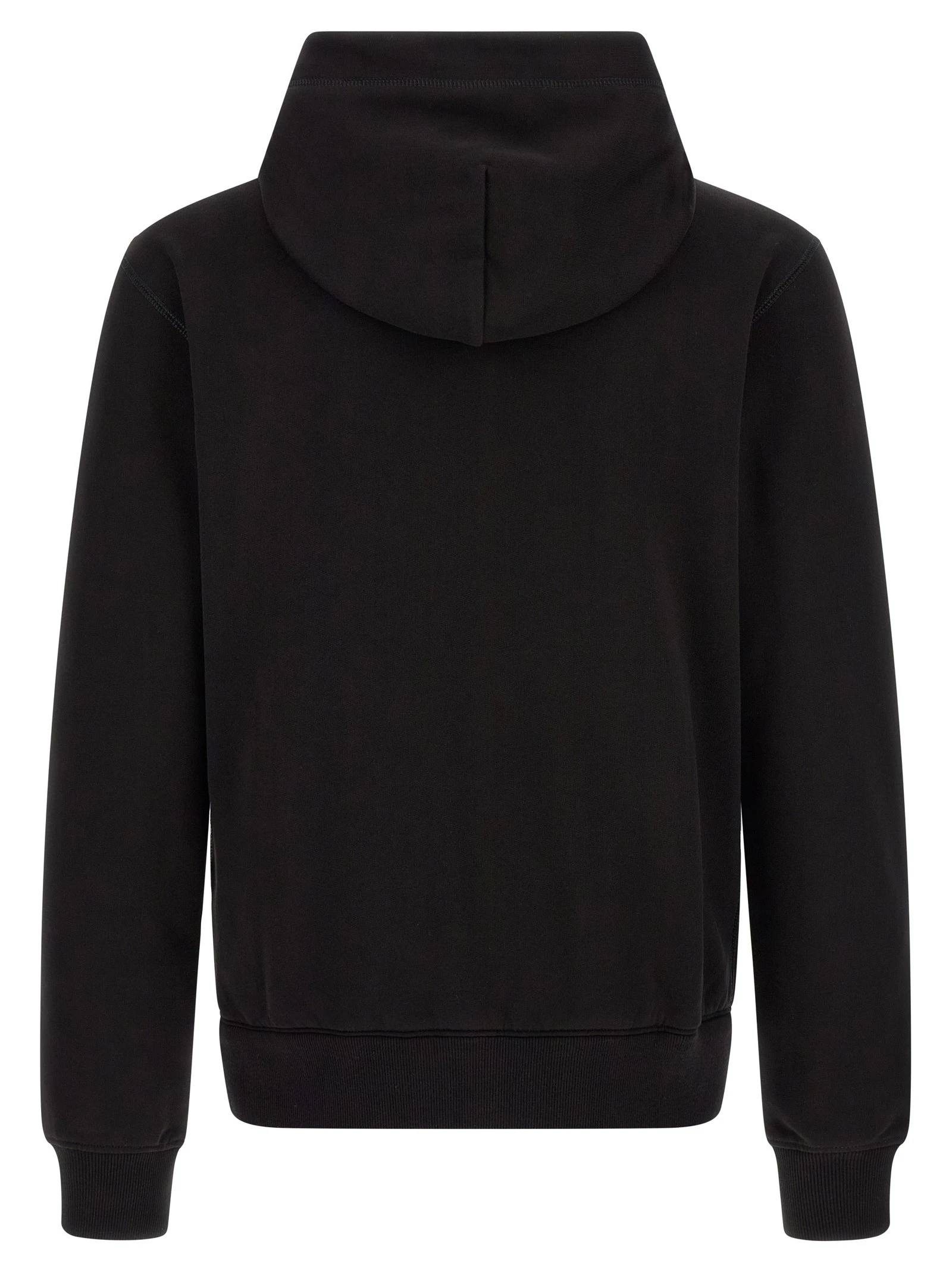 Logo plaque hoodie