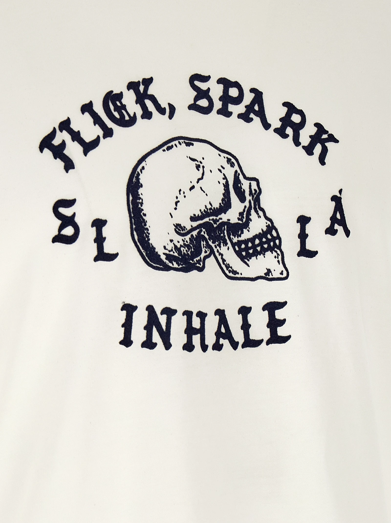 'Flick, Spark, Inhale Ringer' T-shirt