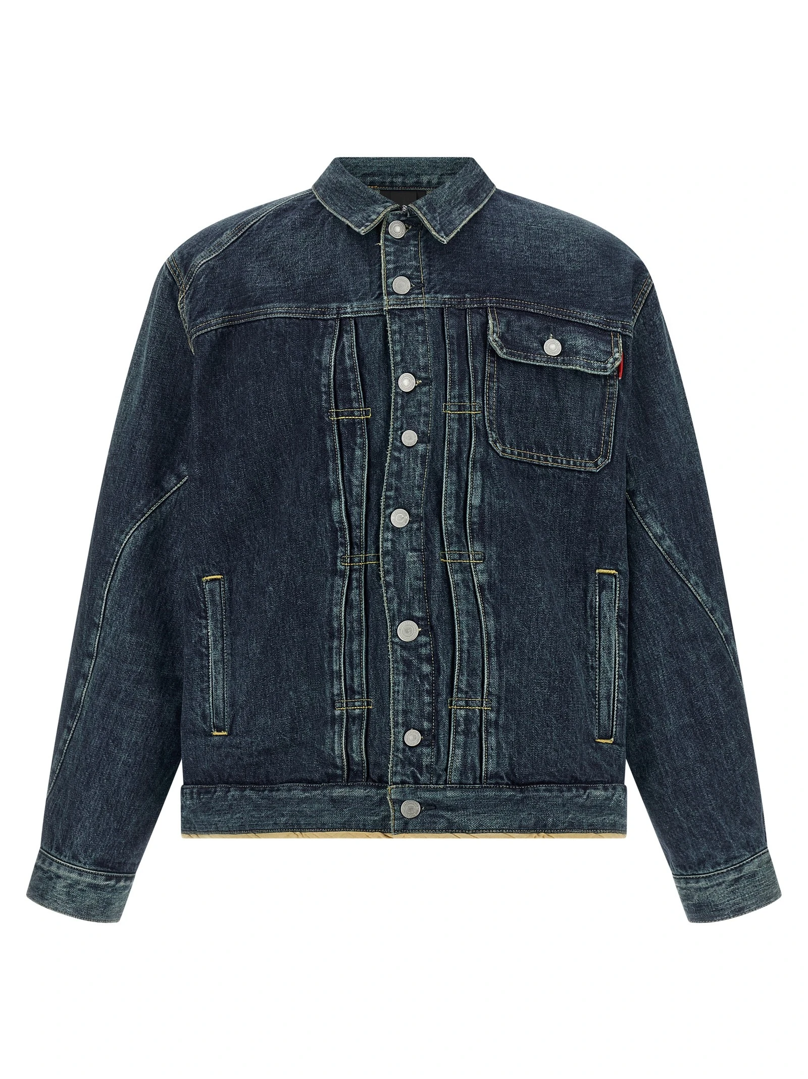 Sinuous seams jacket
