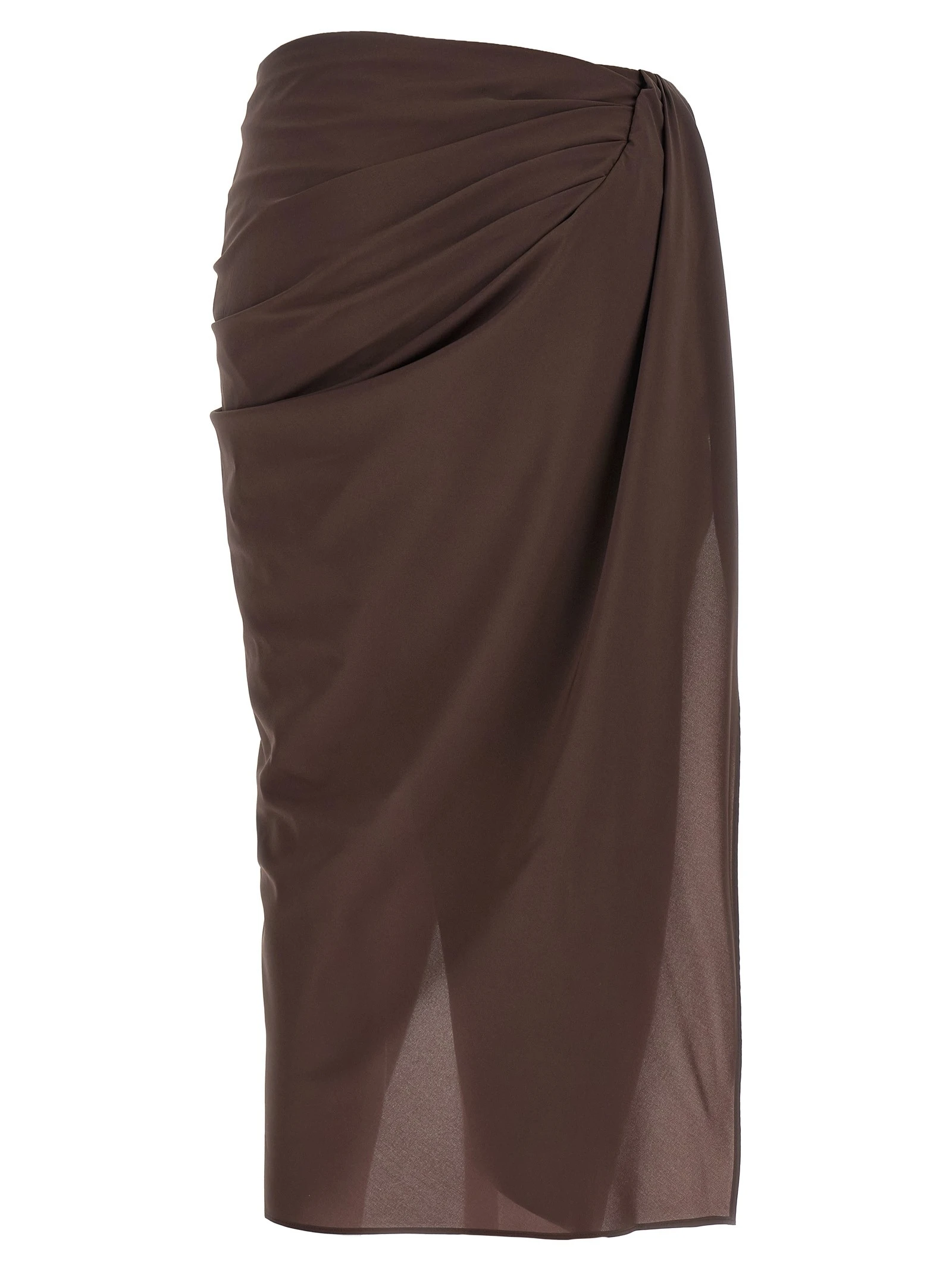 'Le Jupe Paréo' midi skirt