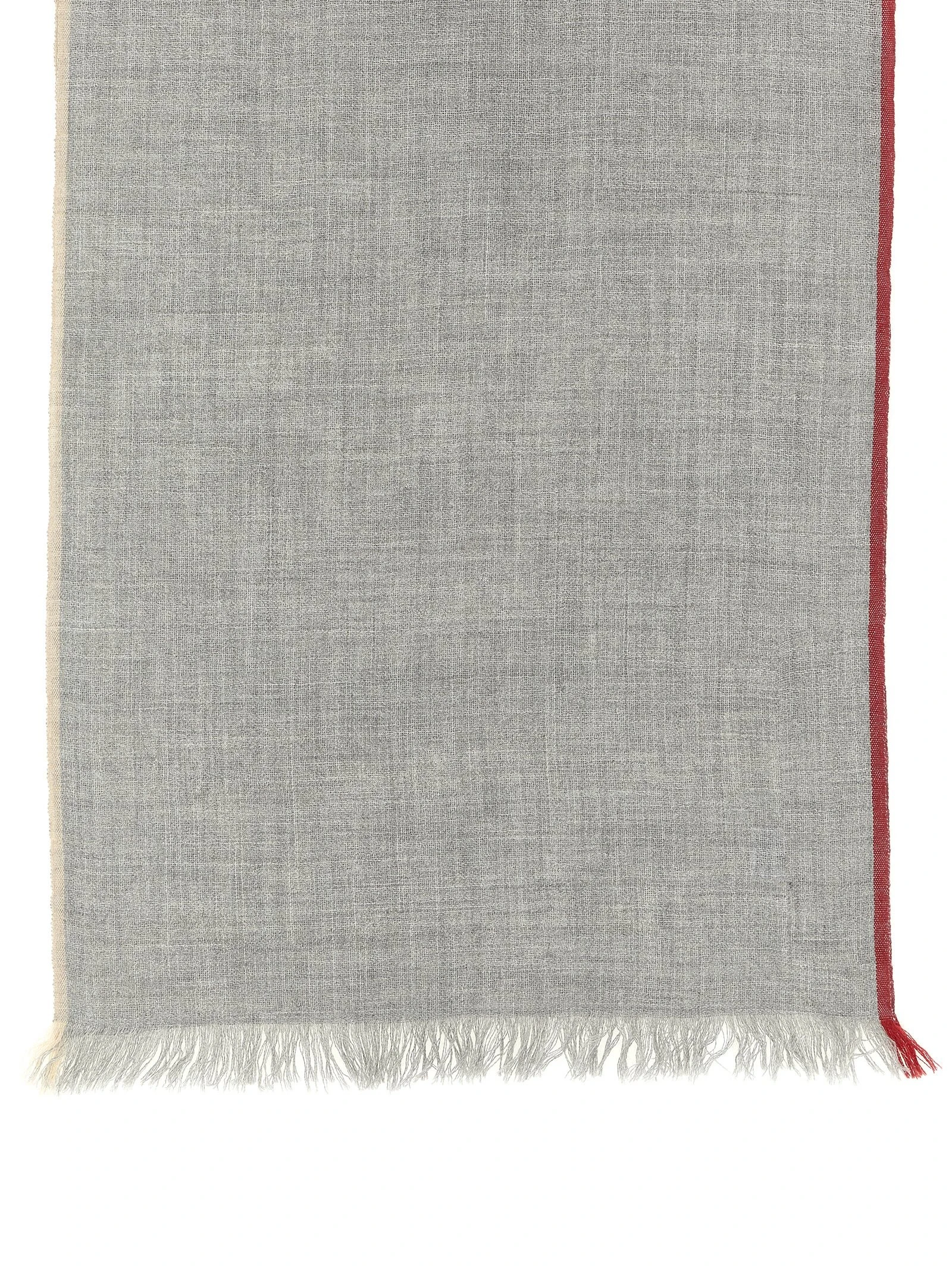 Contrast border scarf