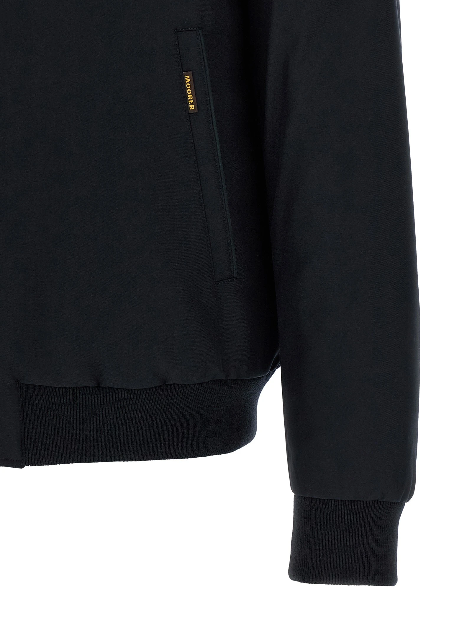 'Janos' bomber jacket - 'Acqua' line