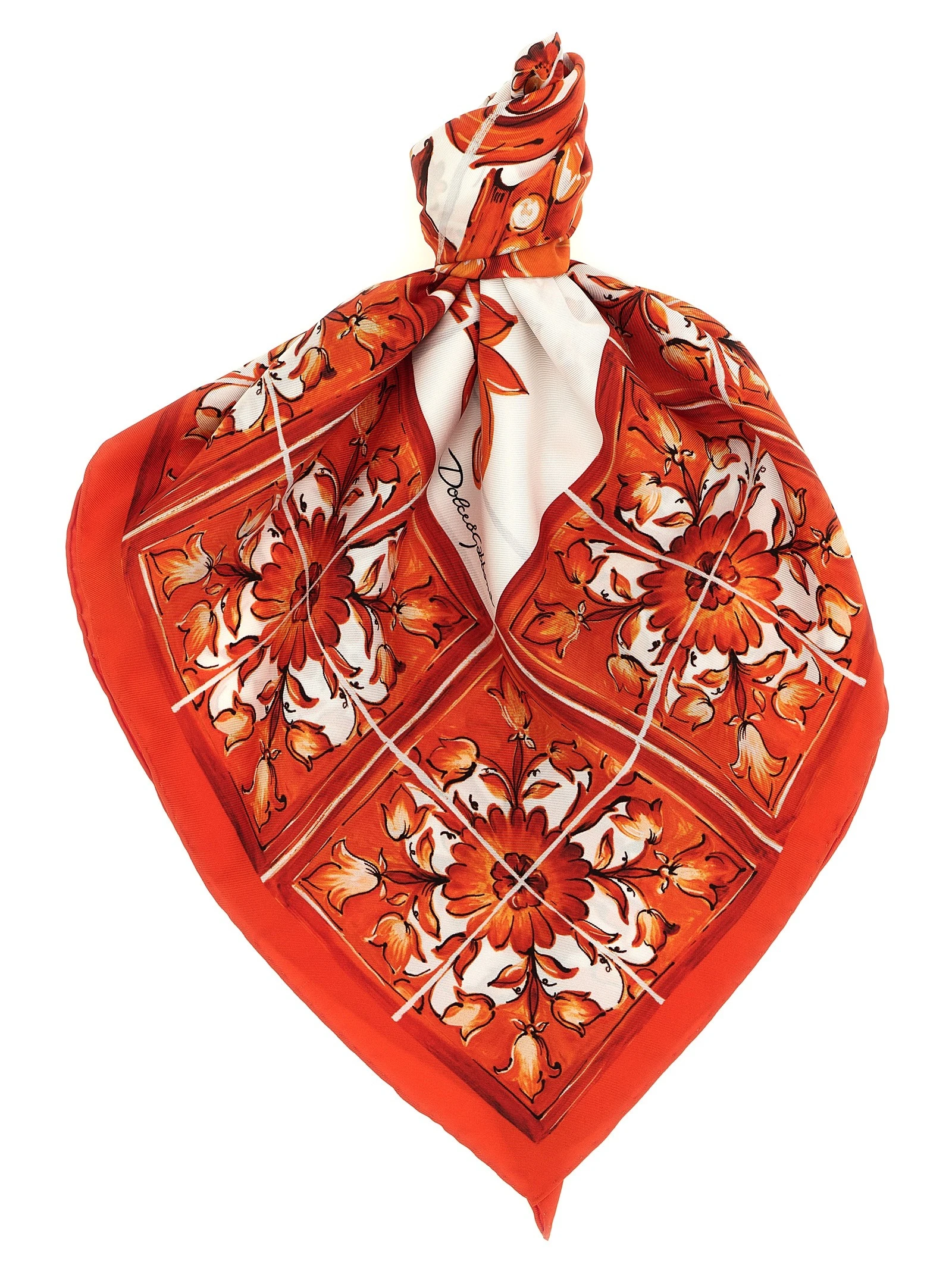 'Maiolica' scarf