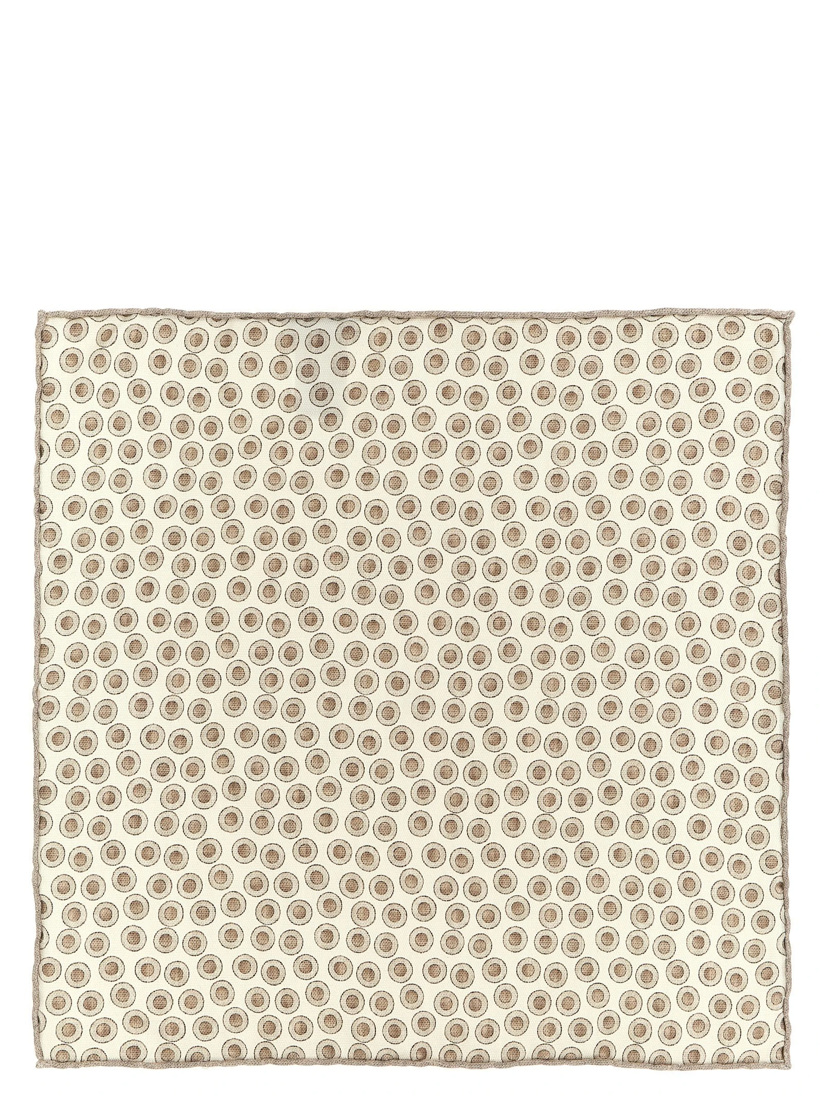 Polka dot pocket clutch bag