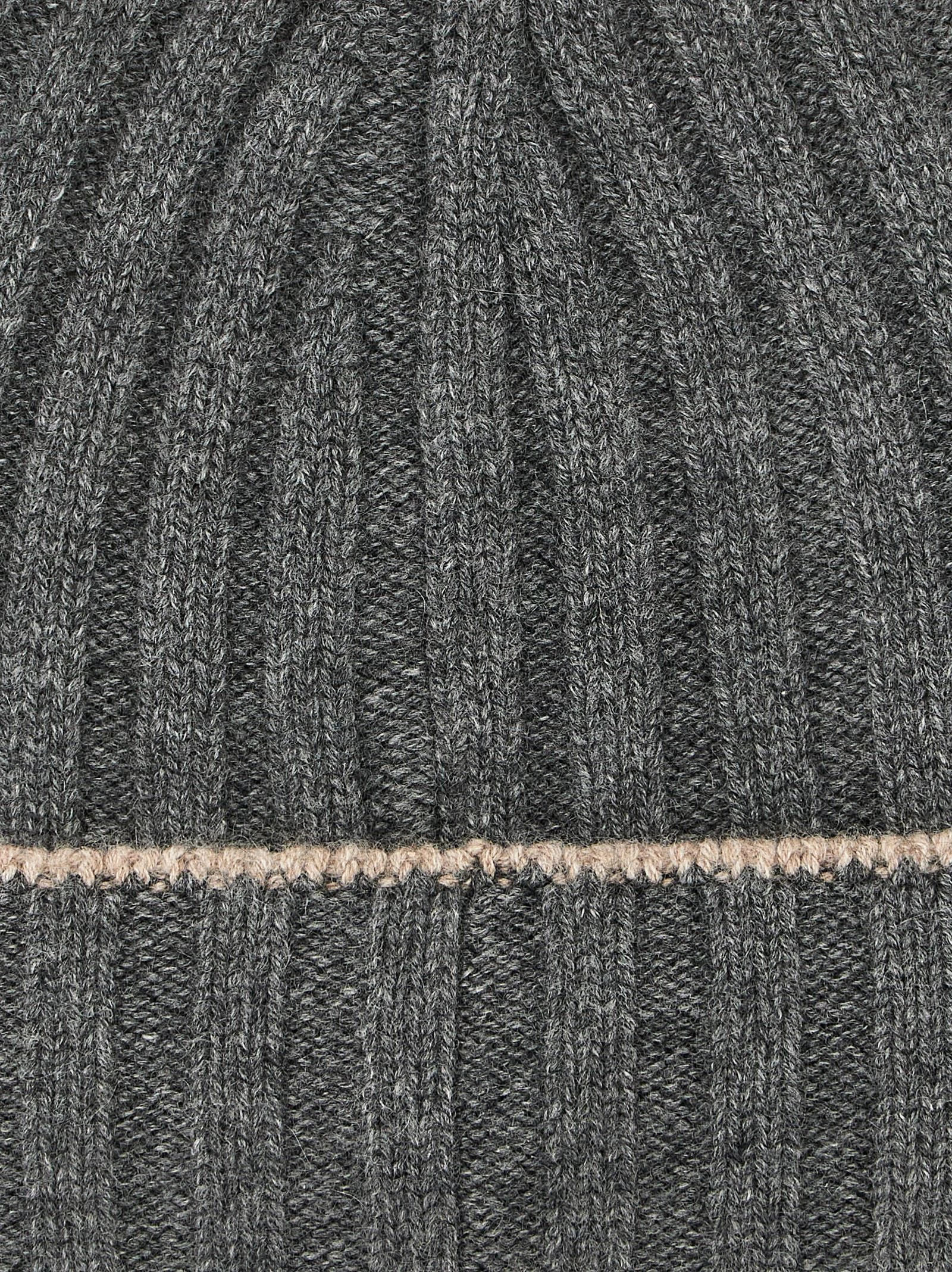 Cashmere turn-up beanie