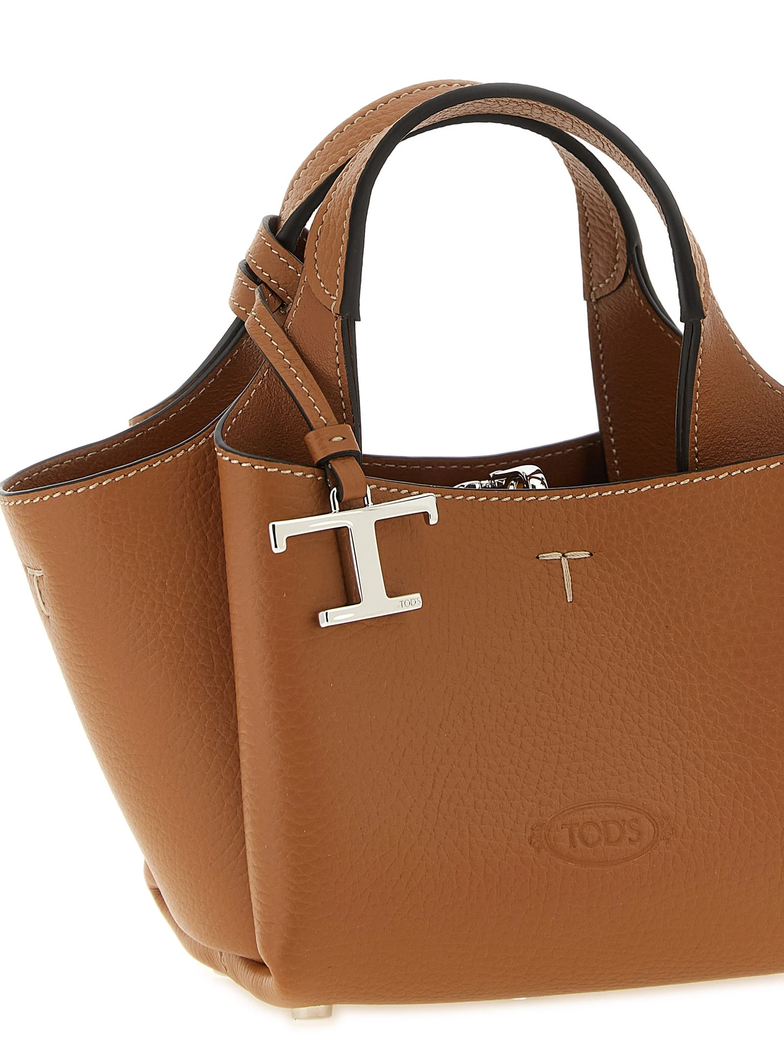 Micro leather handbag