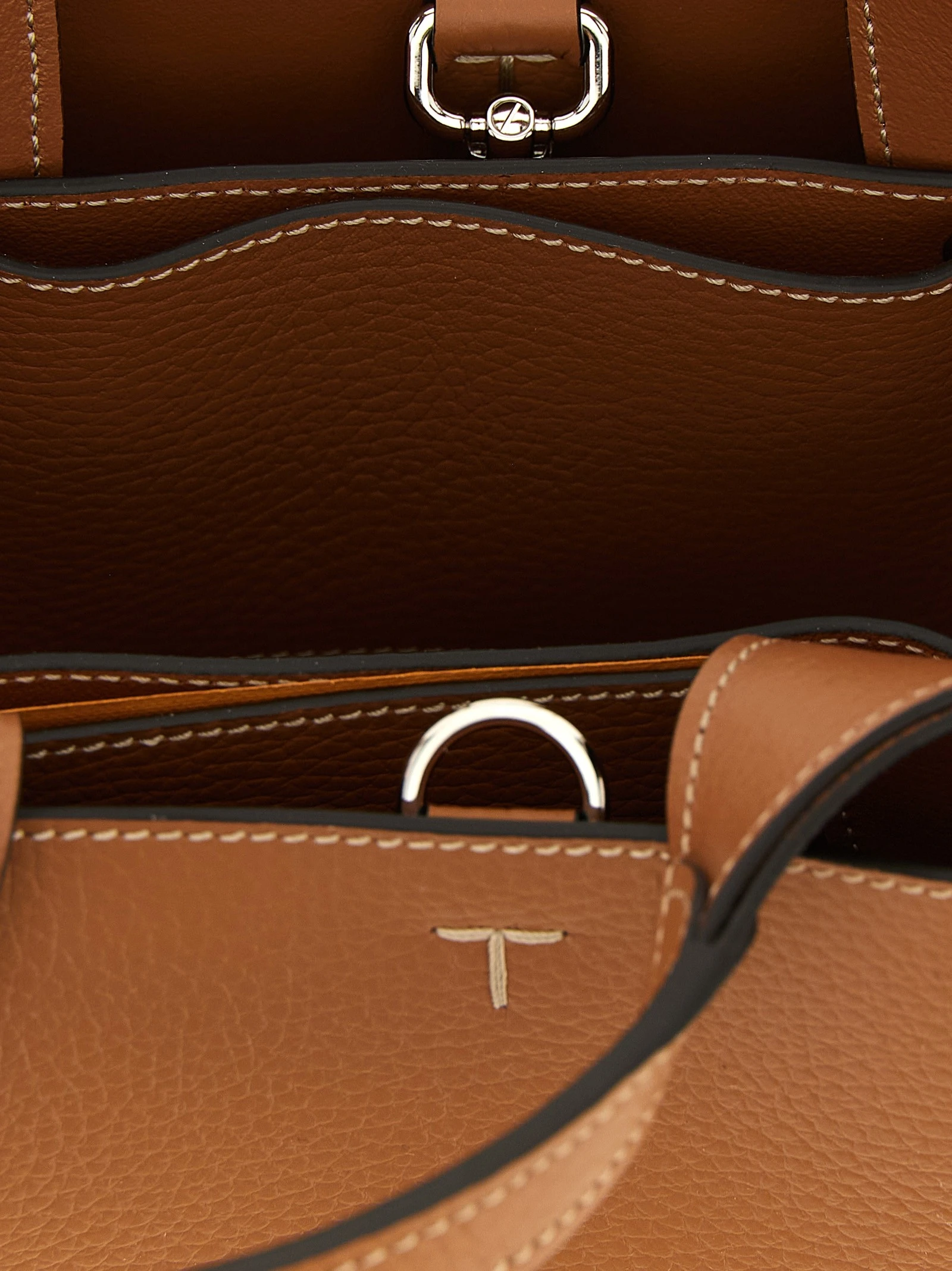 Micro leather handbag