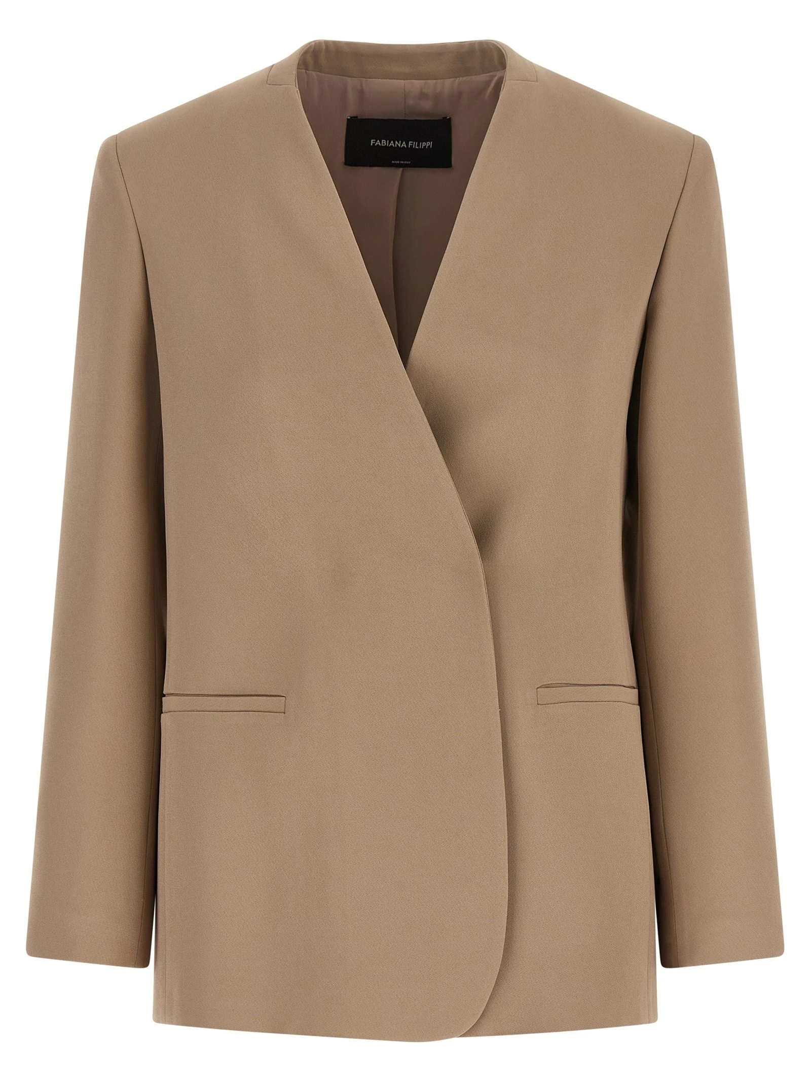 Twill blazer