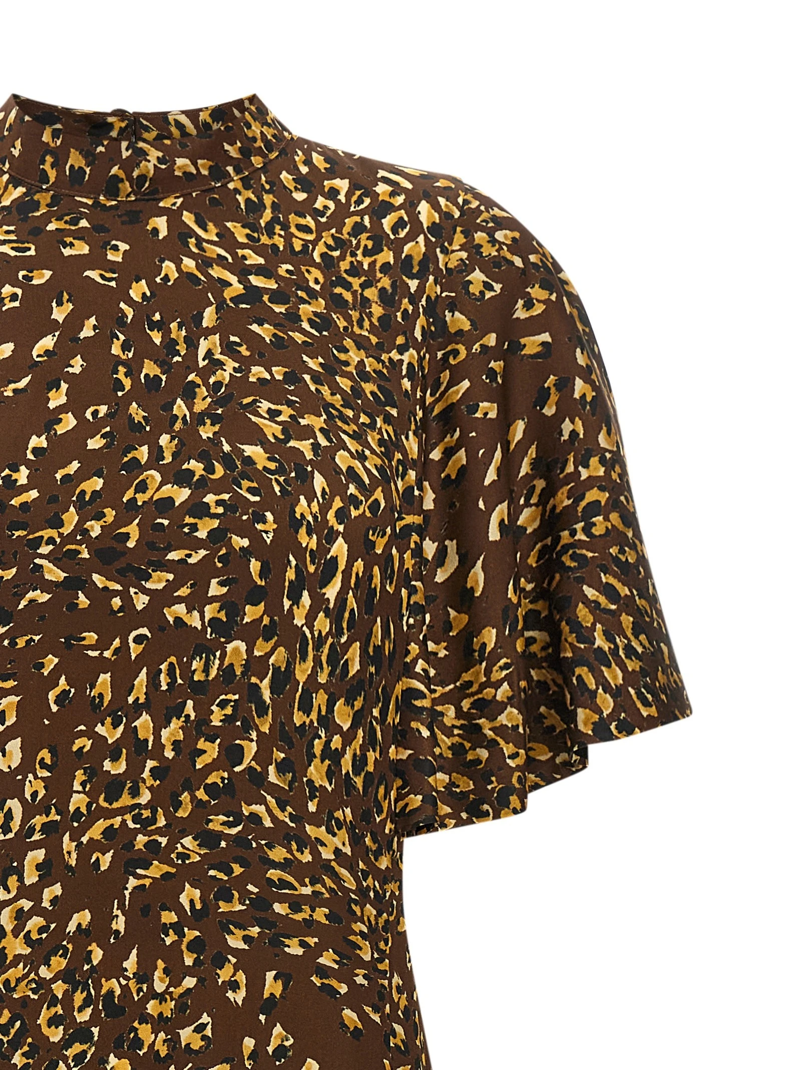 Animal print dress