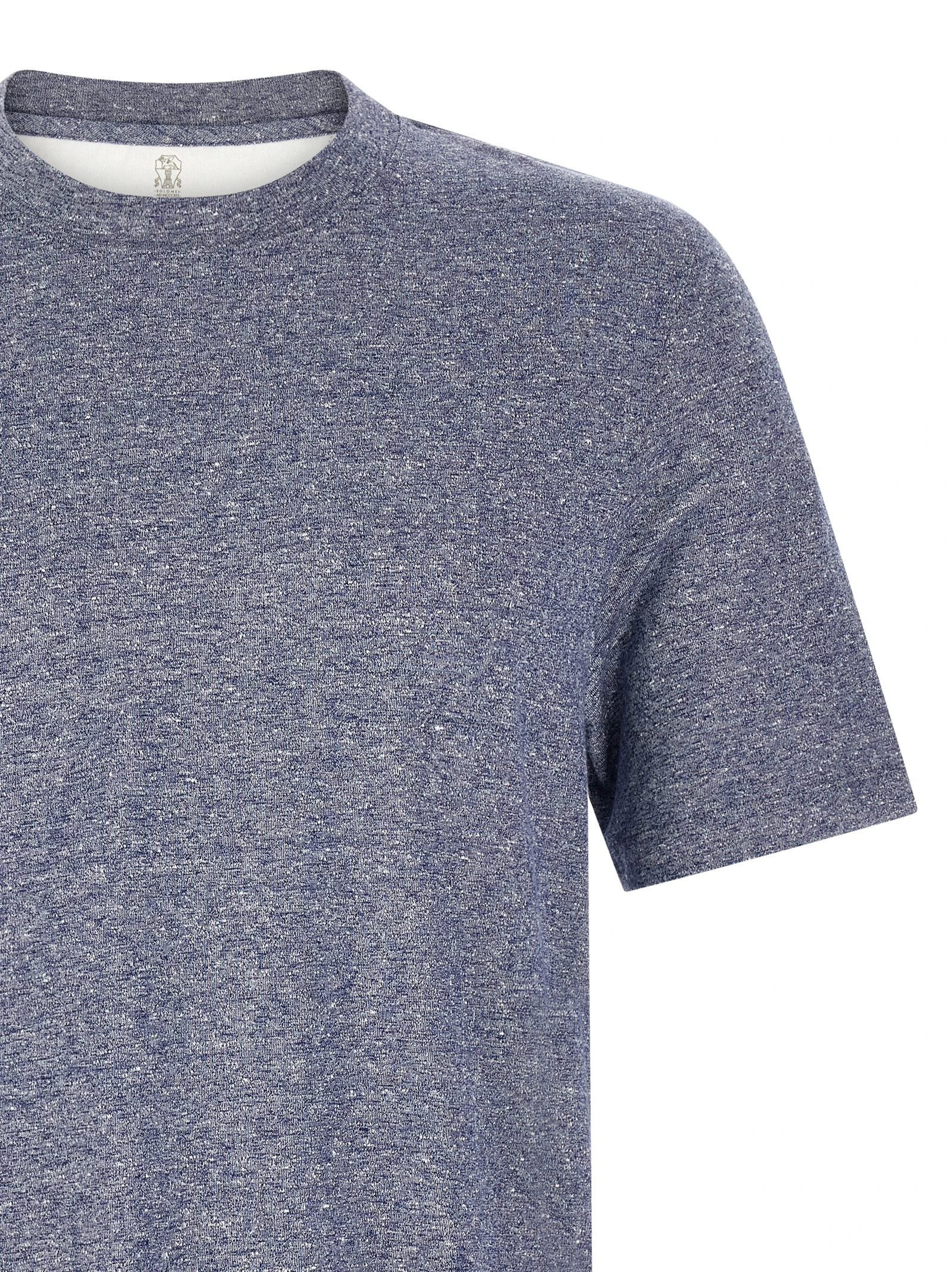 Mélange linen blend t-shirt
