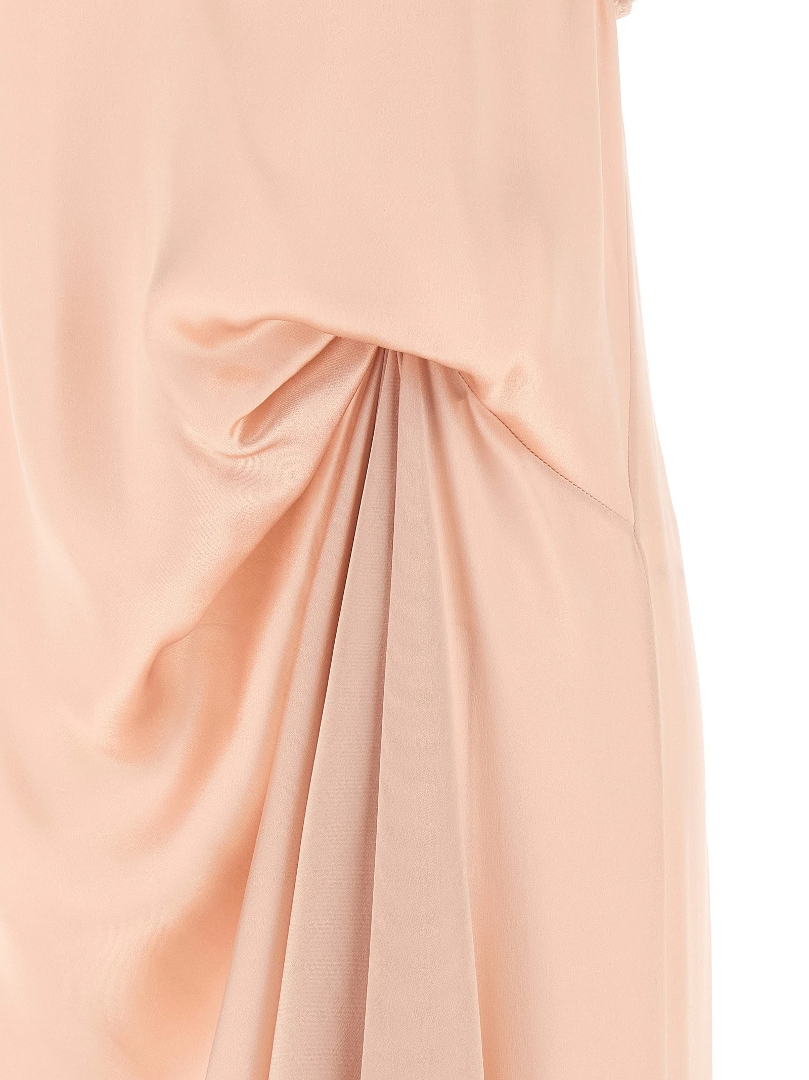 'Silk Lace Slip Midi Dress' dress