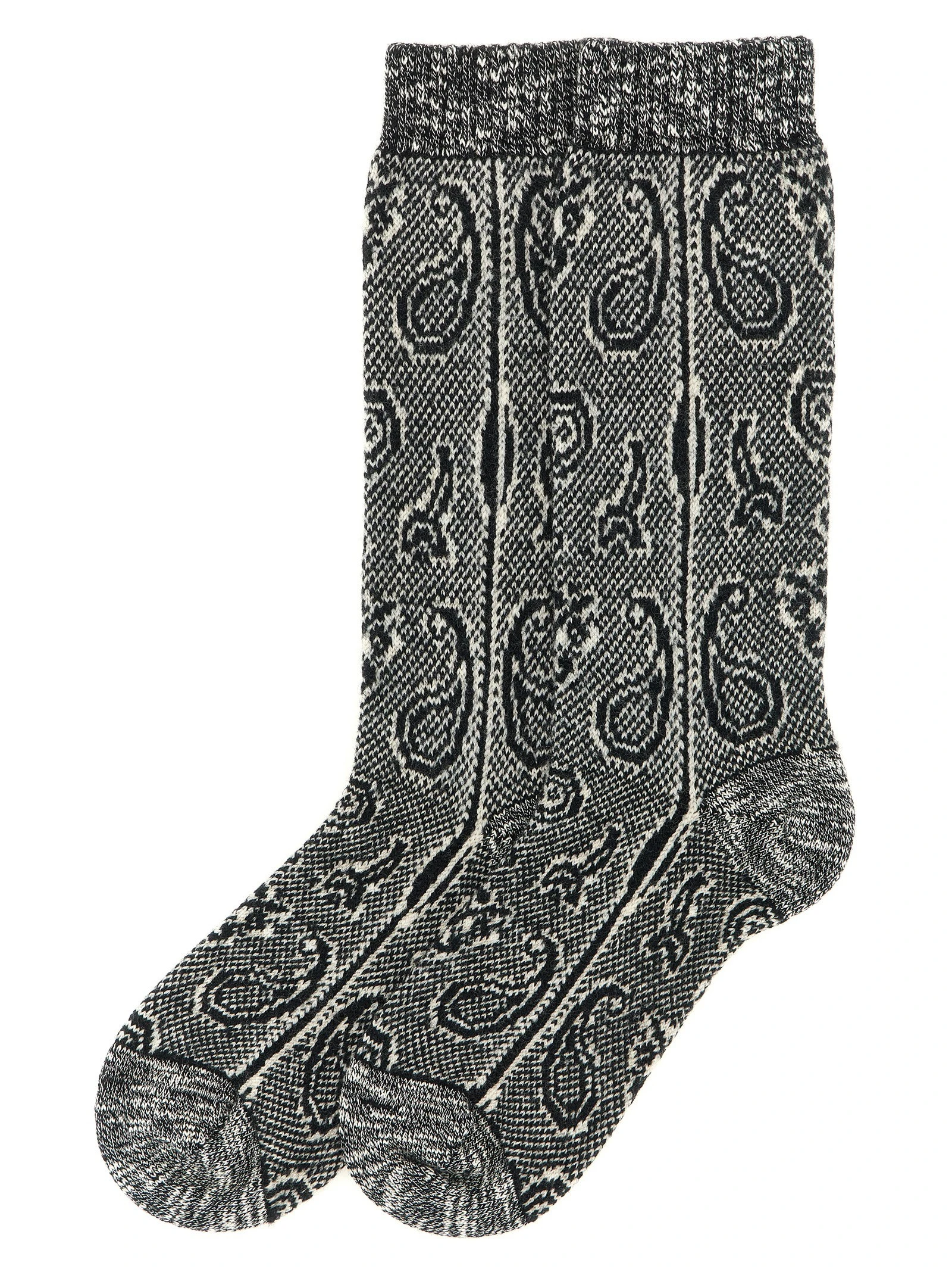 Paisley Jacquard Socks
