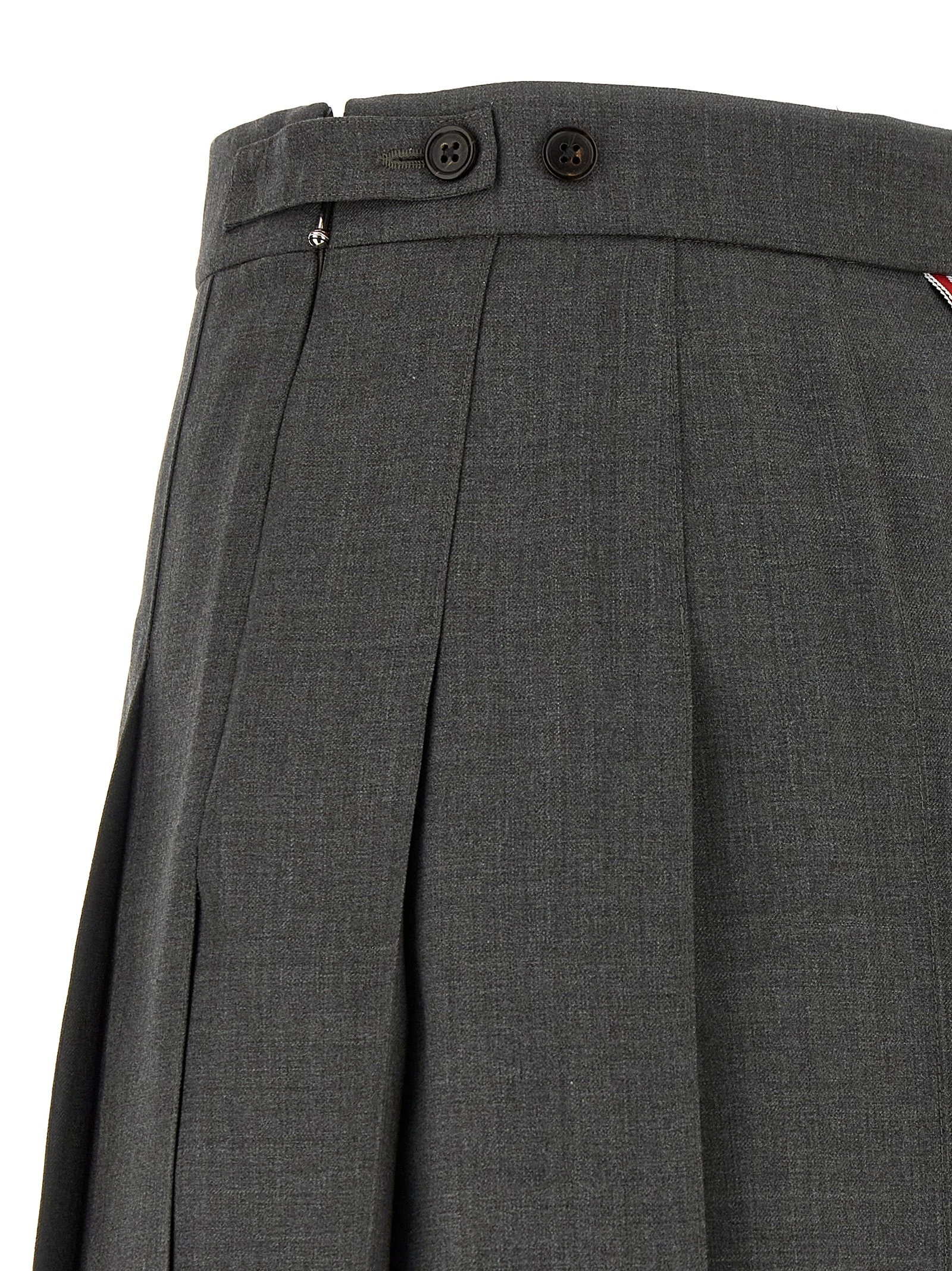 'Uniform' mini skirt