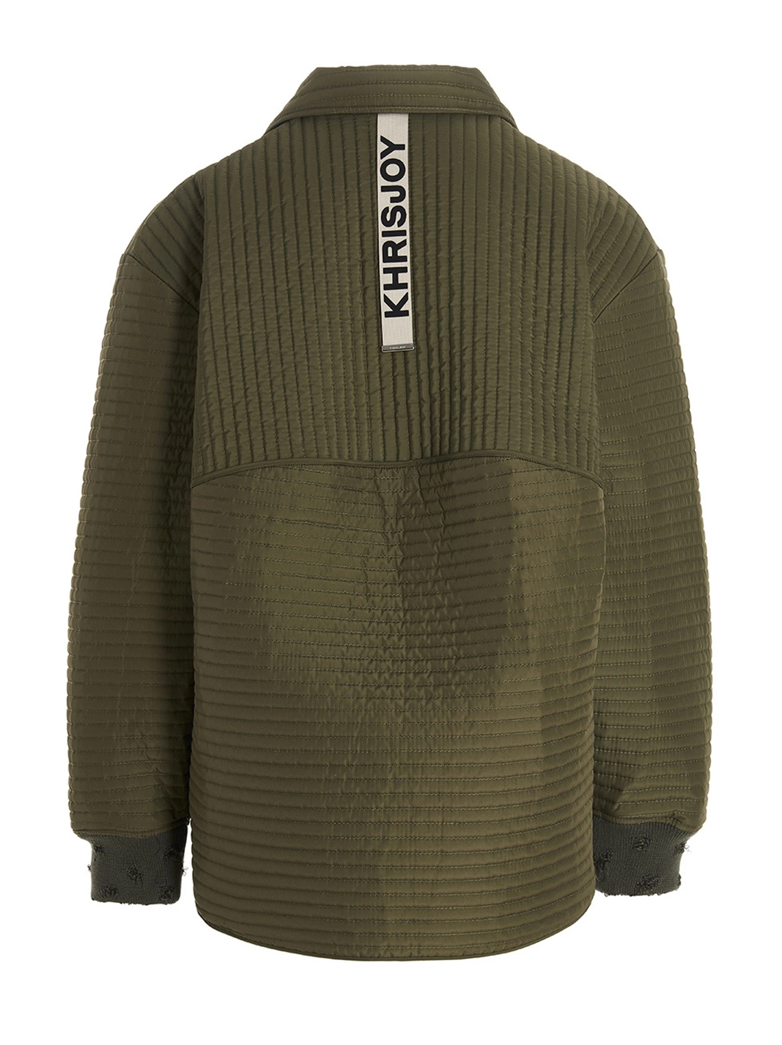 'Chore Quilted Stripes' down jacket