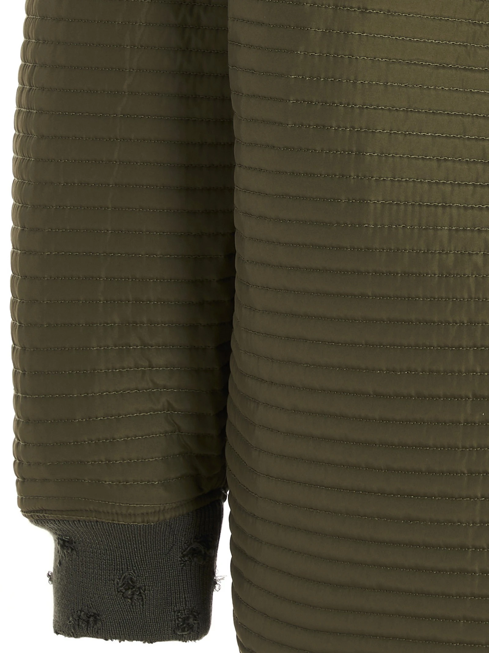 'Chore Quilted Stripes' down jacket