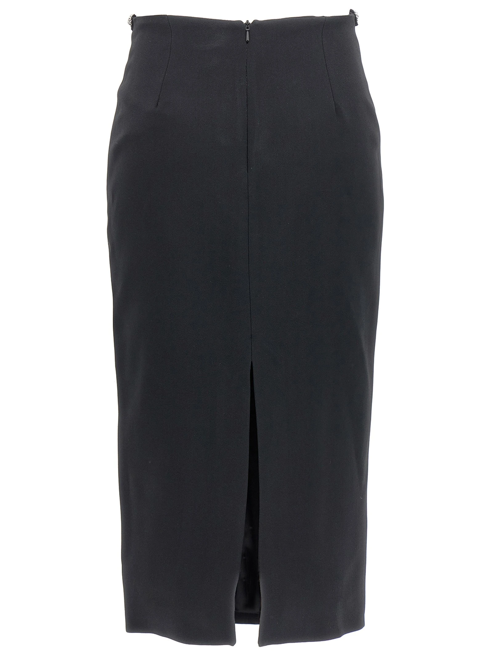 'Puffer Circle Embroidery' skirt