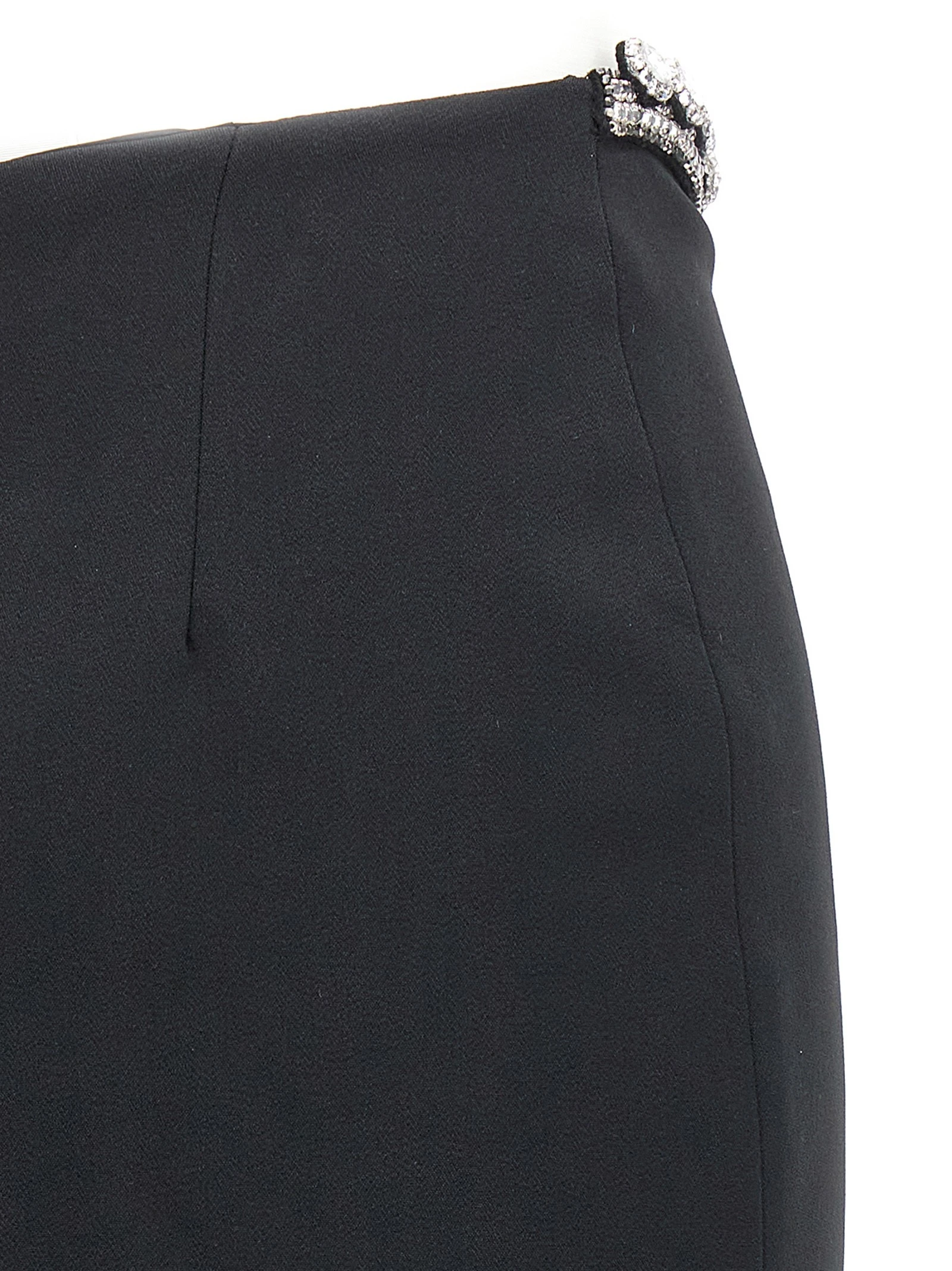 'Puffer Circle Embroidery' skirt