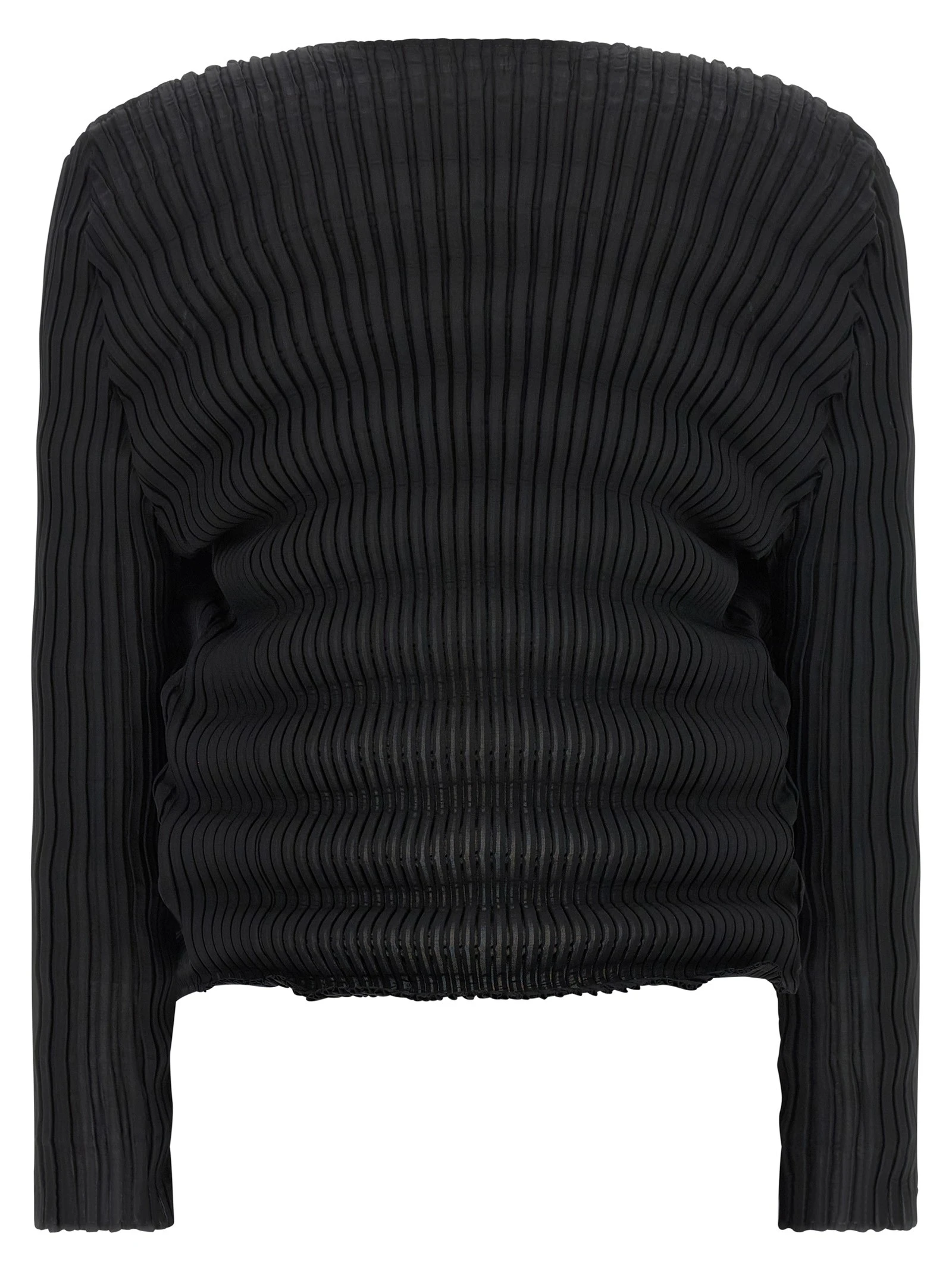 'Spring Pleats' cardigan